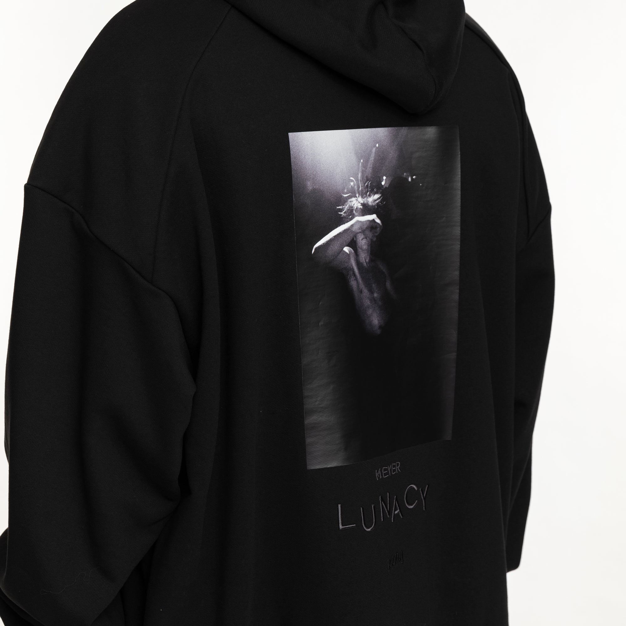 Juun.J Meyer Graphic Hoody Black - 5