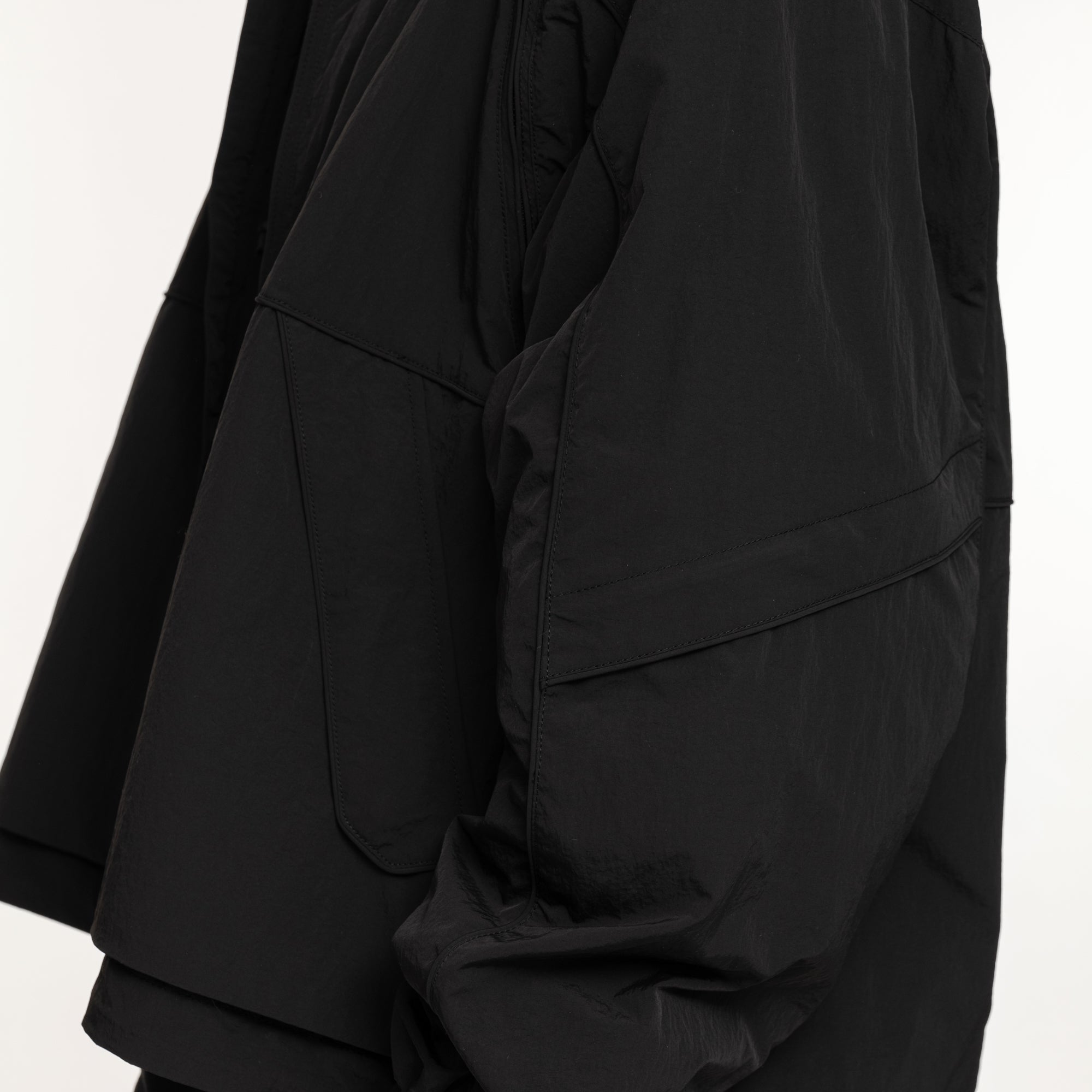 Juun.J Sleeve Detachable Utility Jacket Black - 5