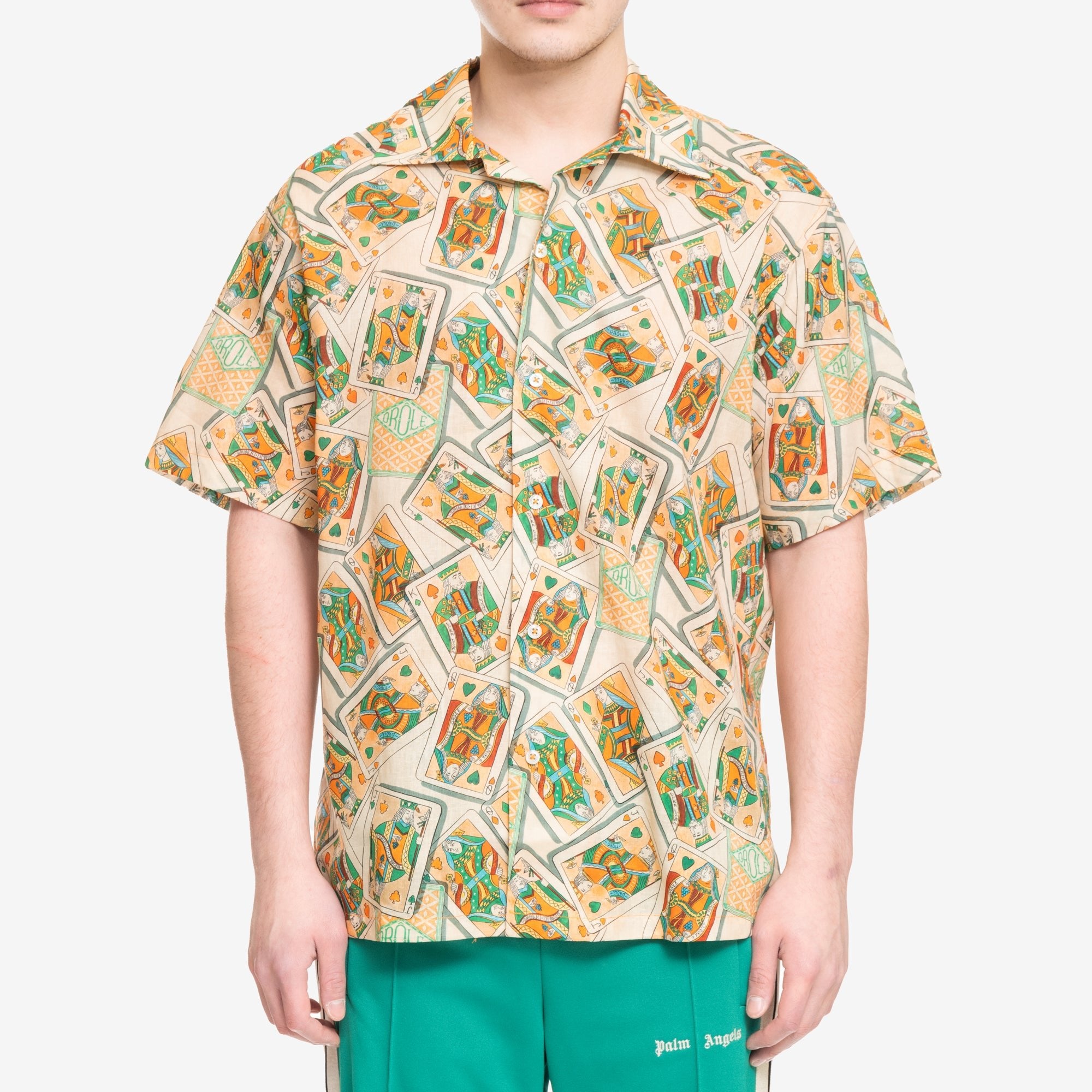 Drôle de Monsieur Le Chemise Jeu de Cartes Peach - 1