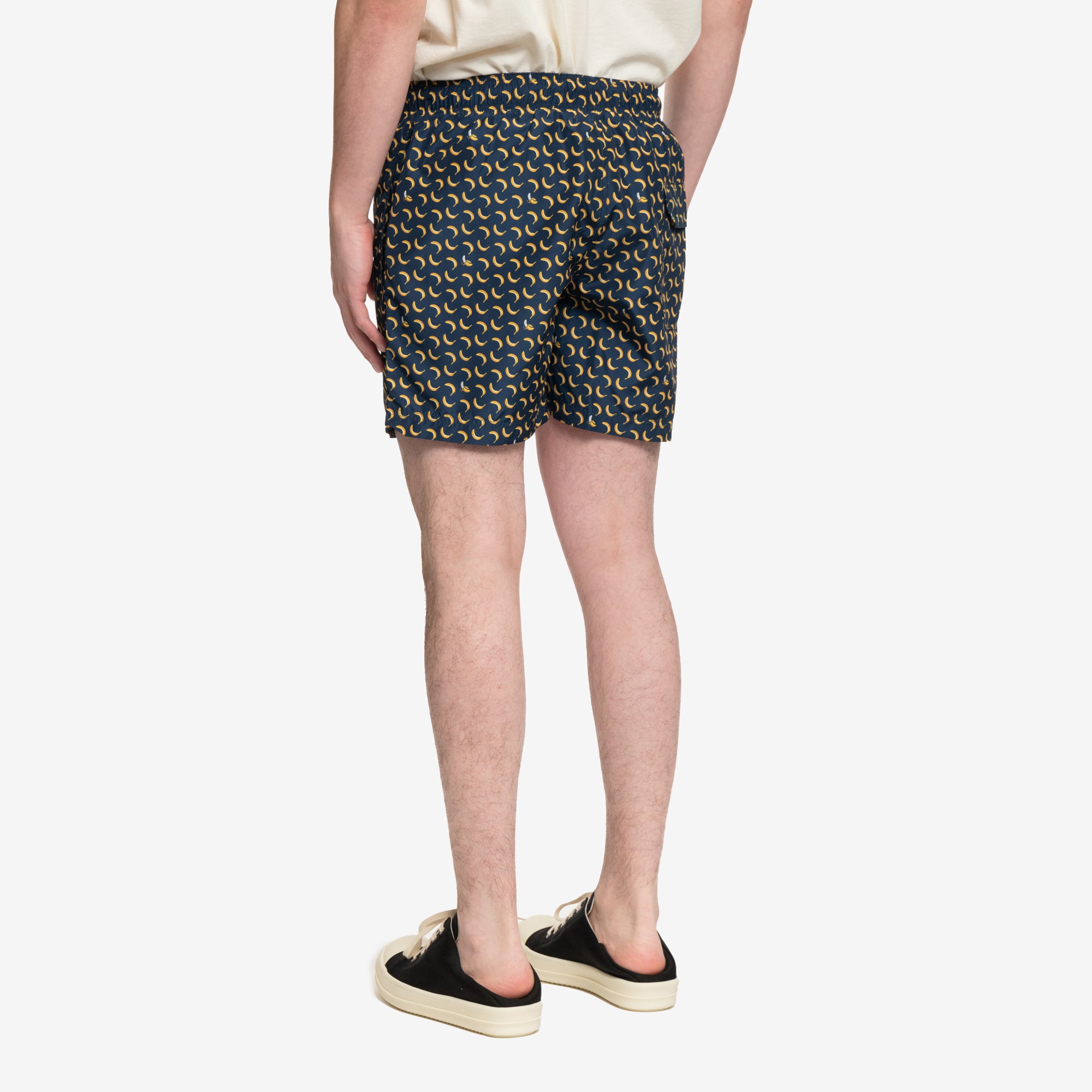 Palm Angels Banana Swimshorts Navy - 4