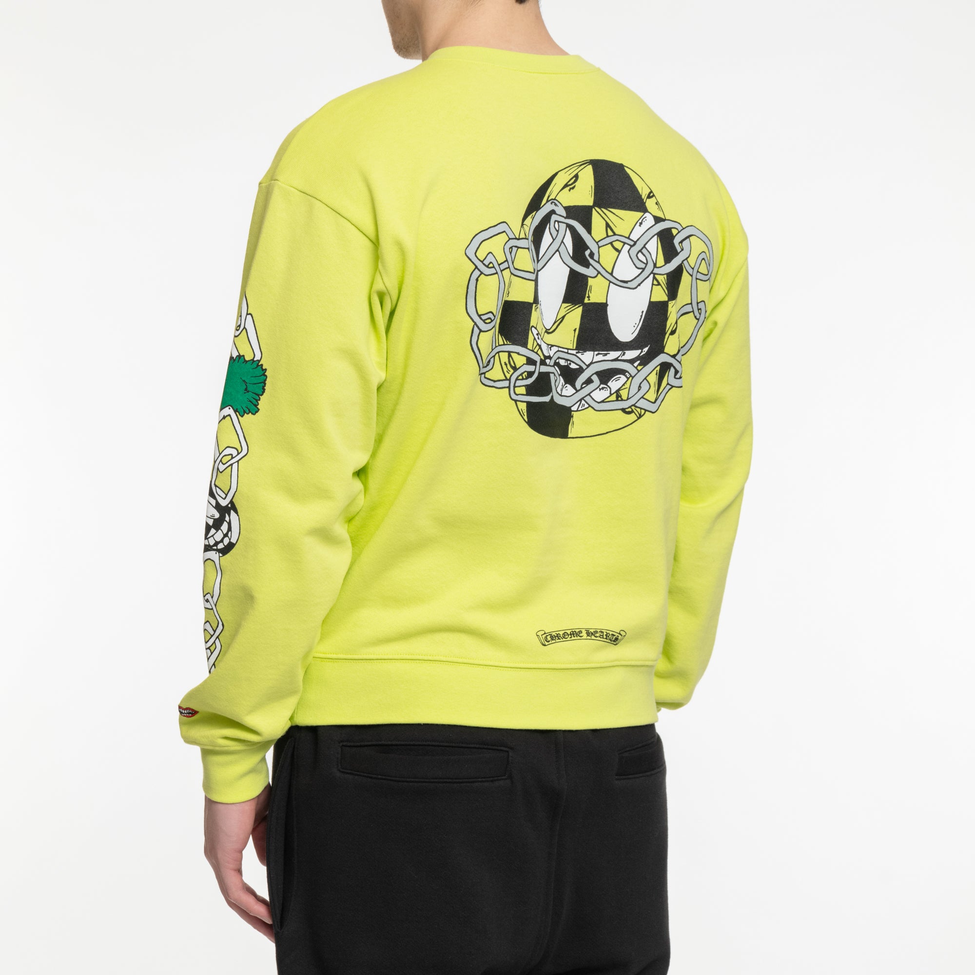 Chrome Hearts Mattyboy Link Sweatshirt Green - 4