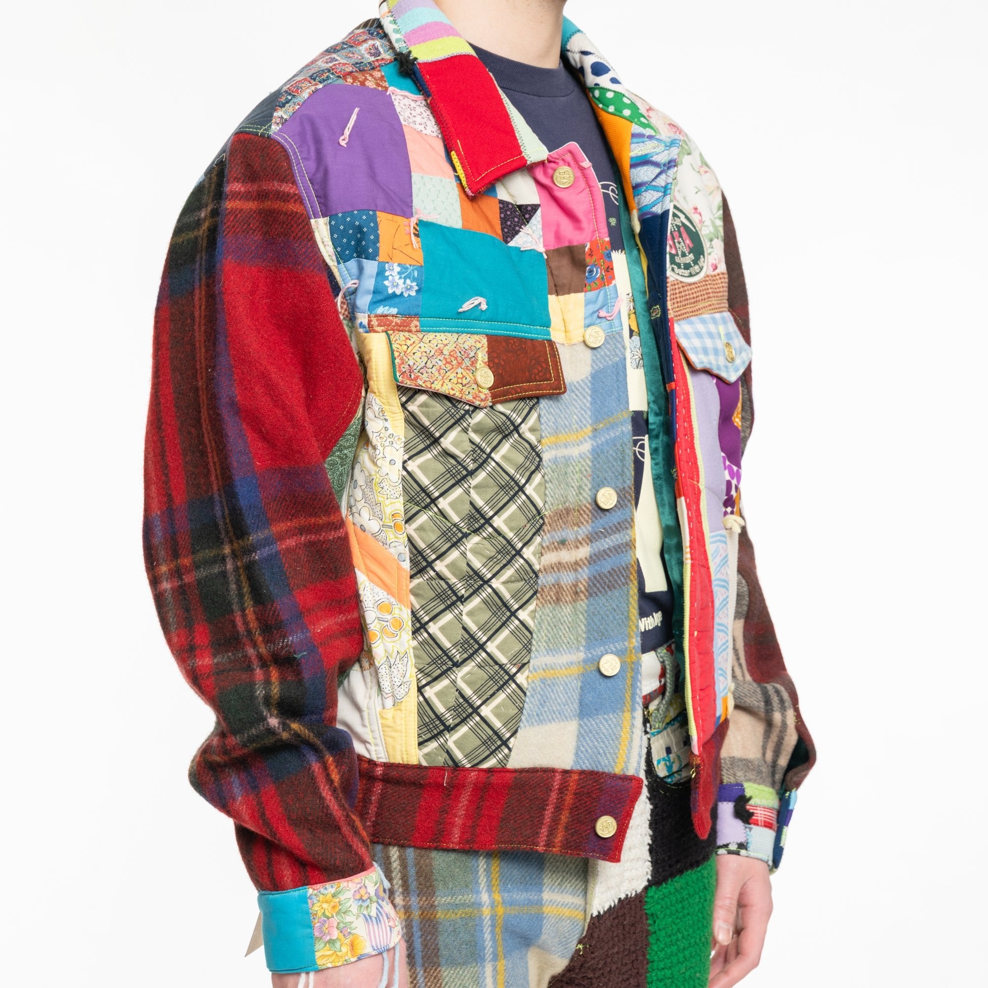 Better With Age Remington Blanket Jacket Multi - 5