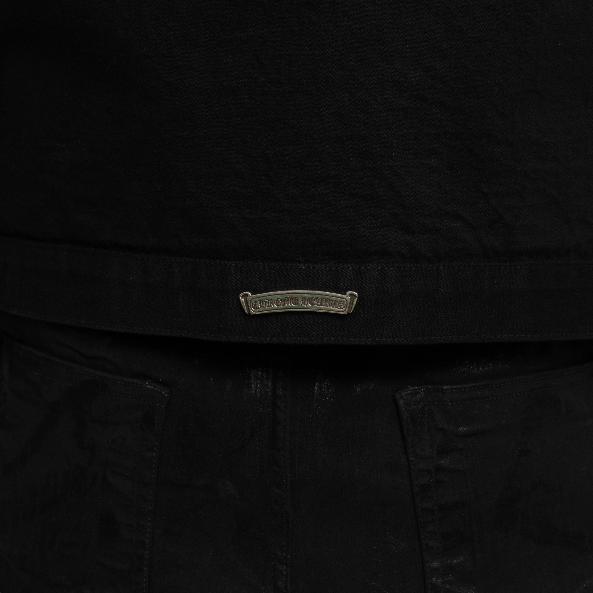 Chrome Hearts Judgement Wish Jean Jacket Black - 7