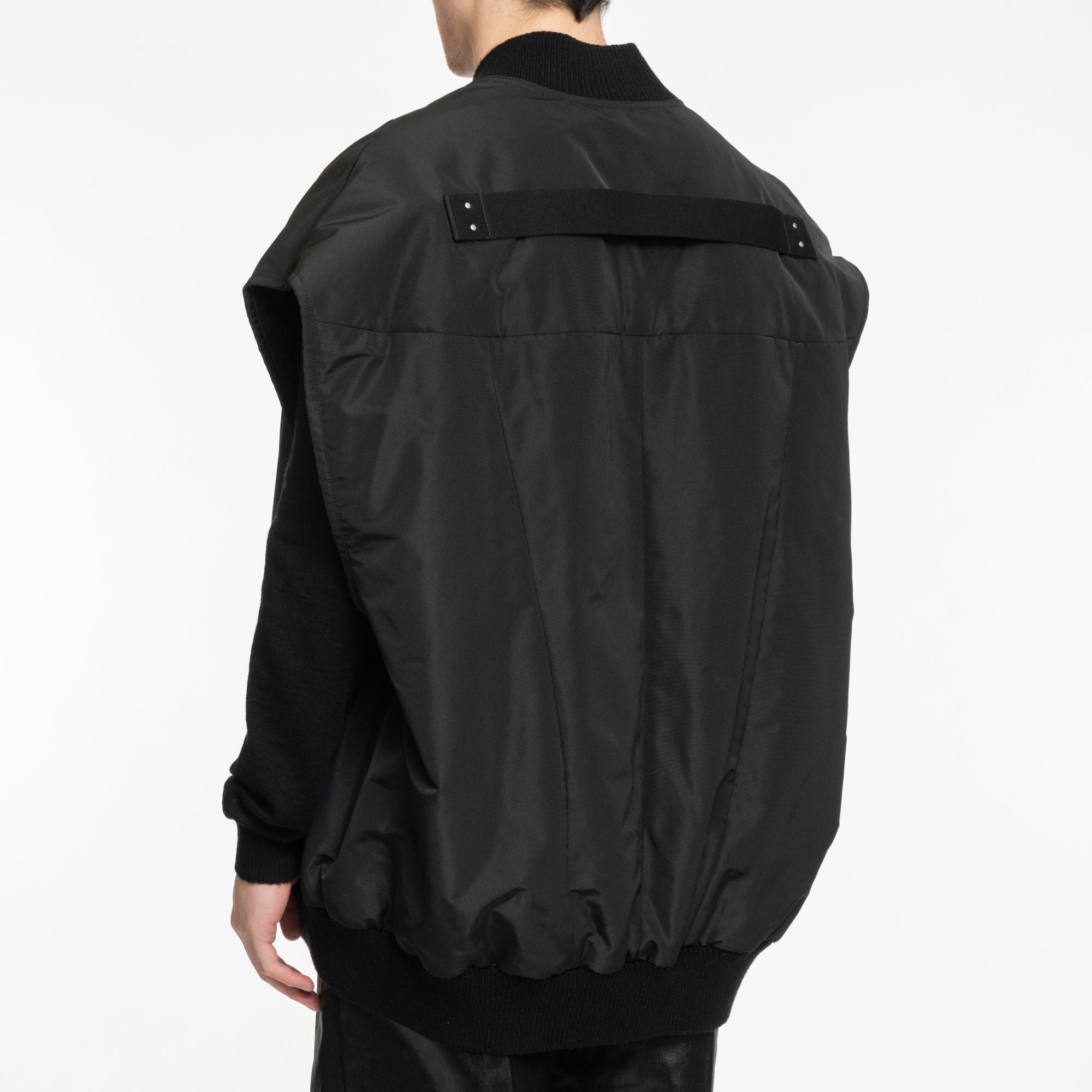 Rick Owens Lido Jumbo Flight Vest Black - 4