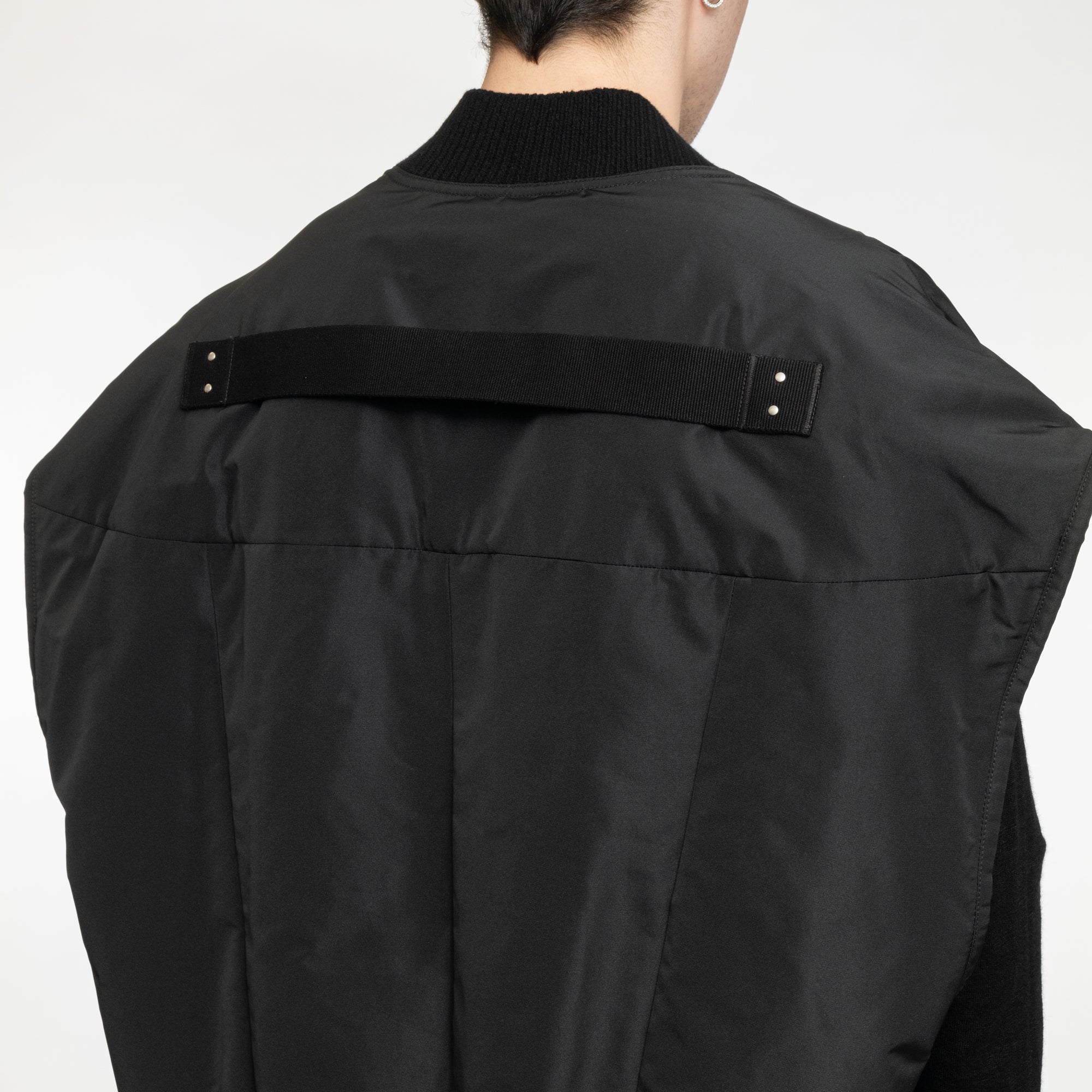 Rick Owens Lido Jumbo Flight Vest Black - 6