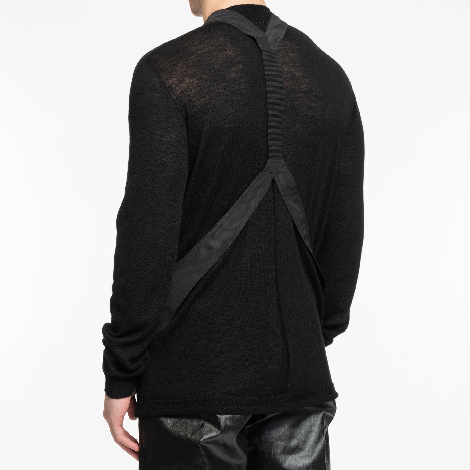 Rick Owens Lido Bauhaus Vest Black - 4