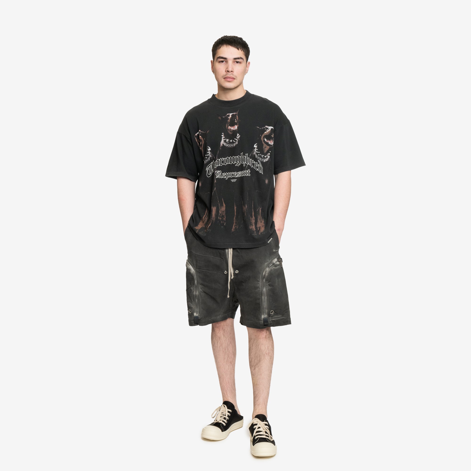 Rick Owens DRKSHDW Bauhaus Shorts Dark Dust - 2