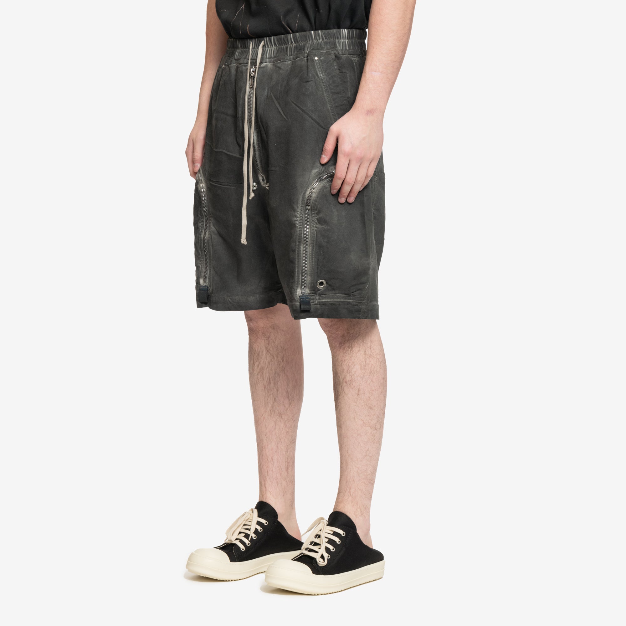 Rick Owens DRKSHDW Bauhaus Shorts Dark Dust - 3