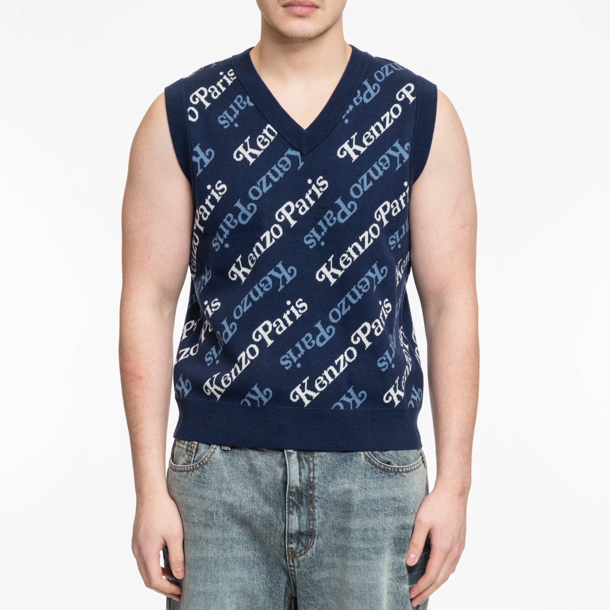 Kenzo Verdy Vest Midnight Blue - 1