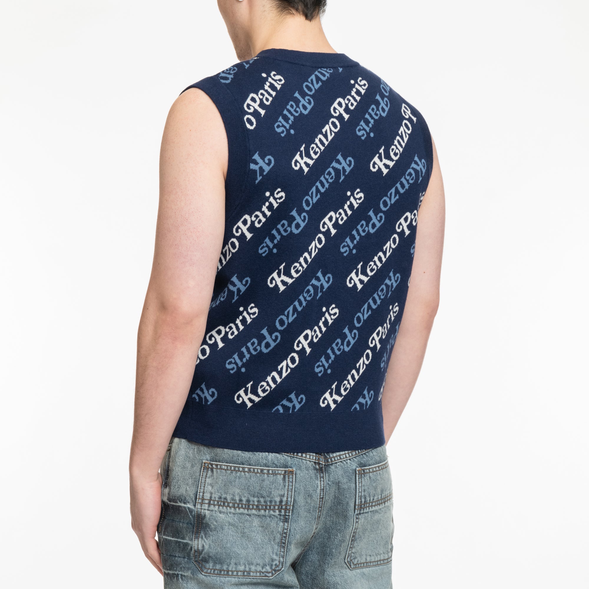 Kenzo Verdy Vest Midnight Blue - 4