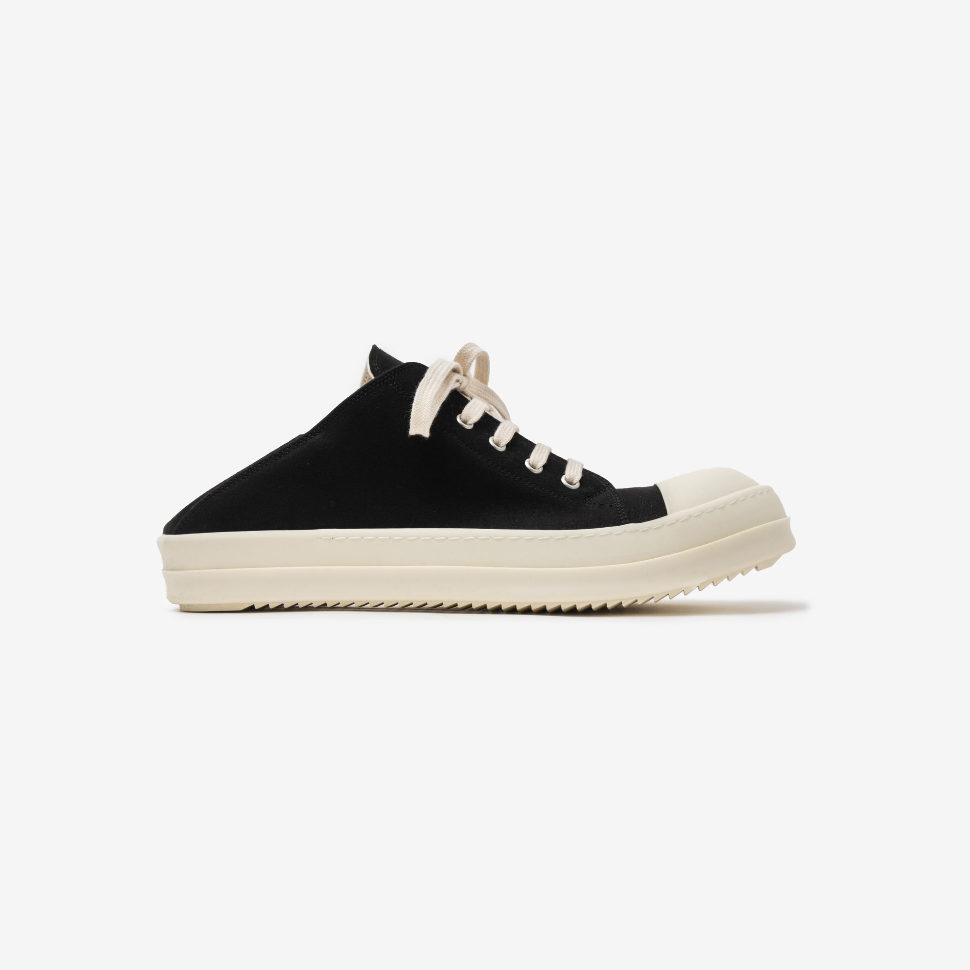 Rick Owens DRKSHDW Womens Low - Top Canvas Slip On Sneakers Black - 3
