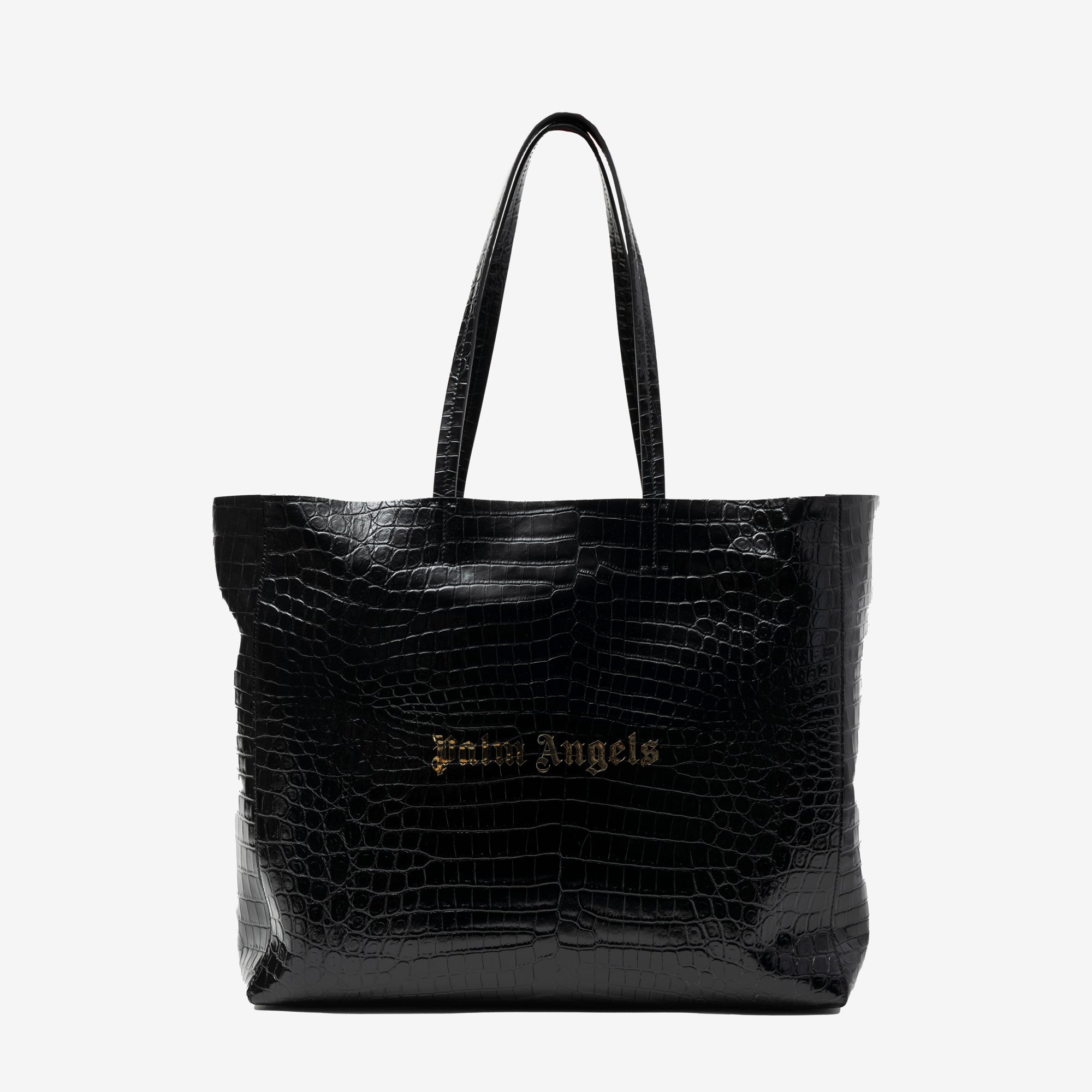 Palm Angels Palm Medium Shopping Bag Black - 1
