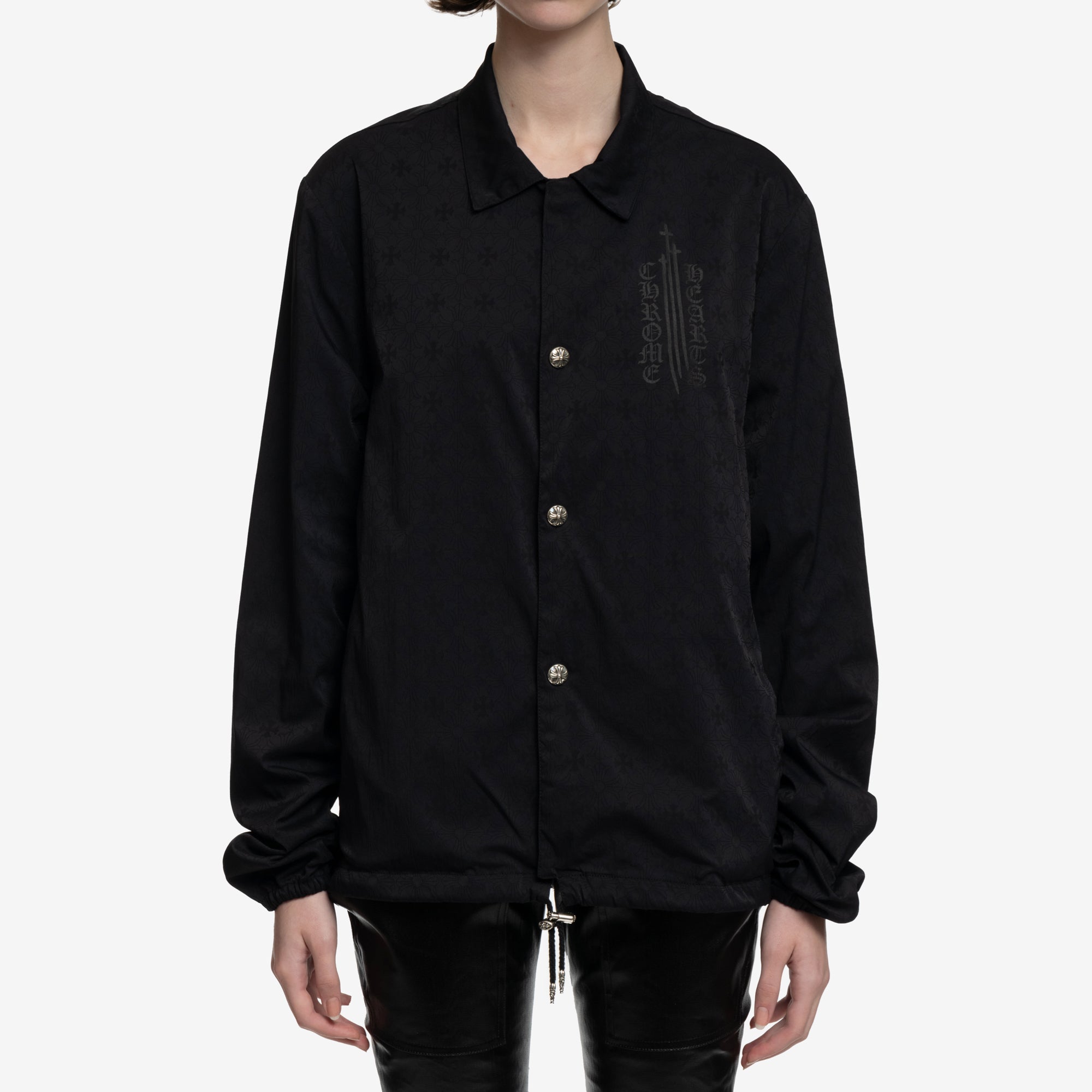 Chrome Hearts CH Plus Riggins Jacket Black - 8