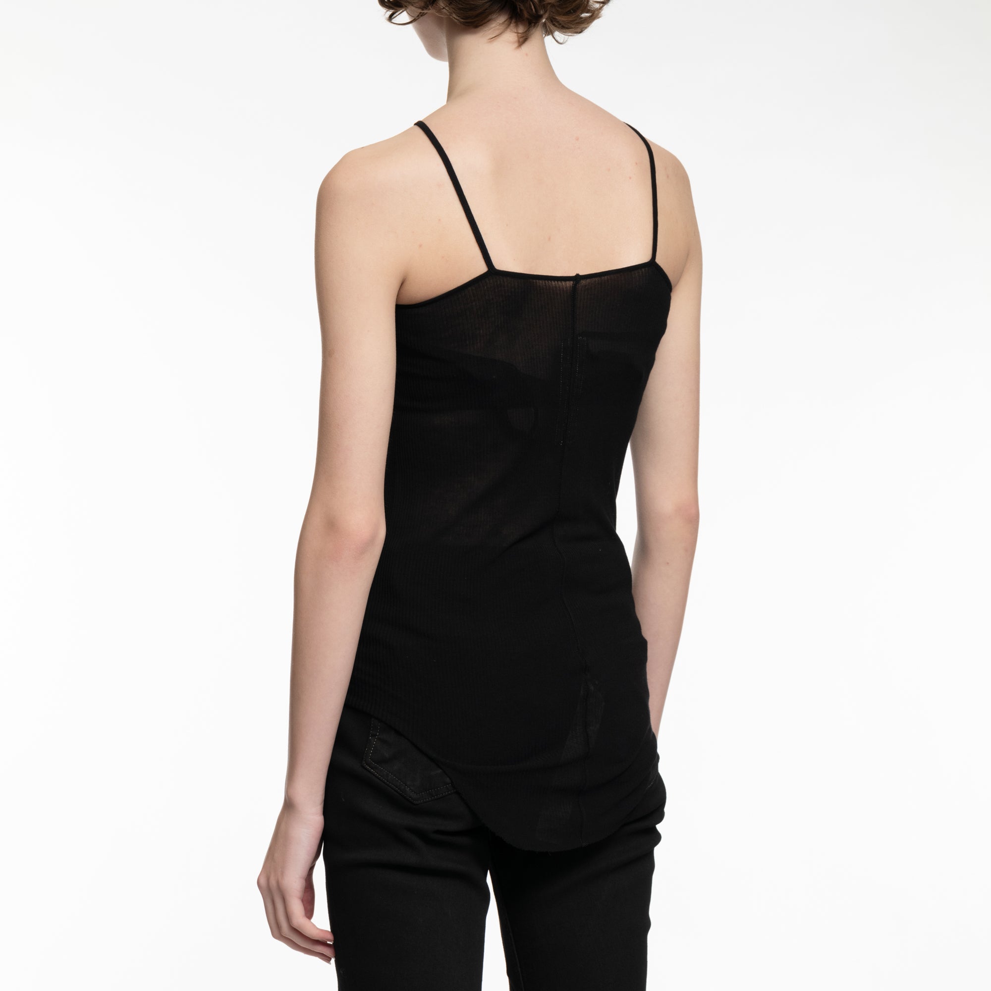 Rick Owens Womens Skorpio Tank Top Black - 4