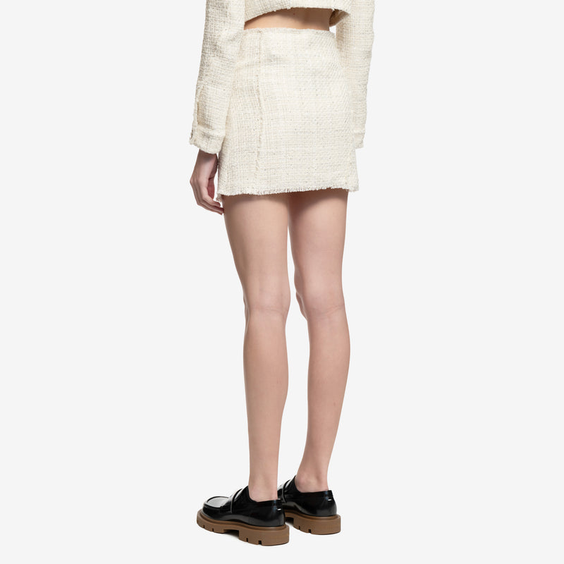 Ladies Tweed Mini Skirt