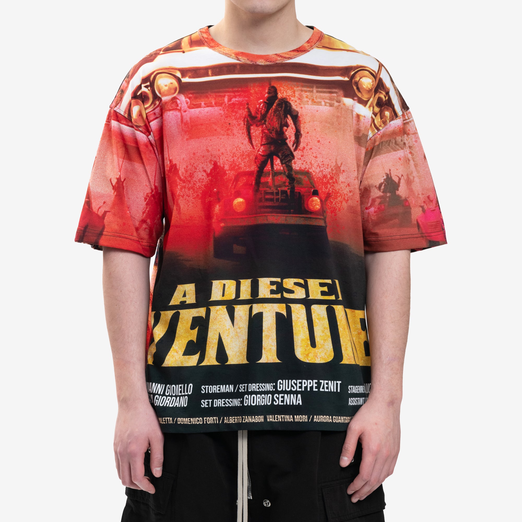 DIESEL Adventure Boxy T-Shirt Multi - 1