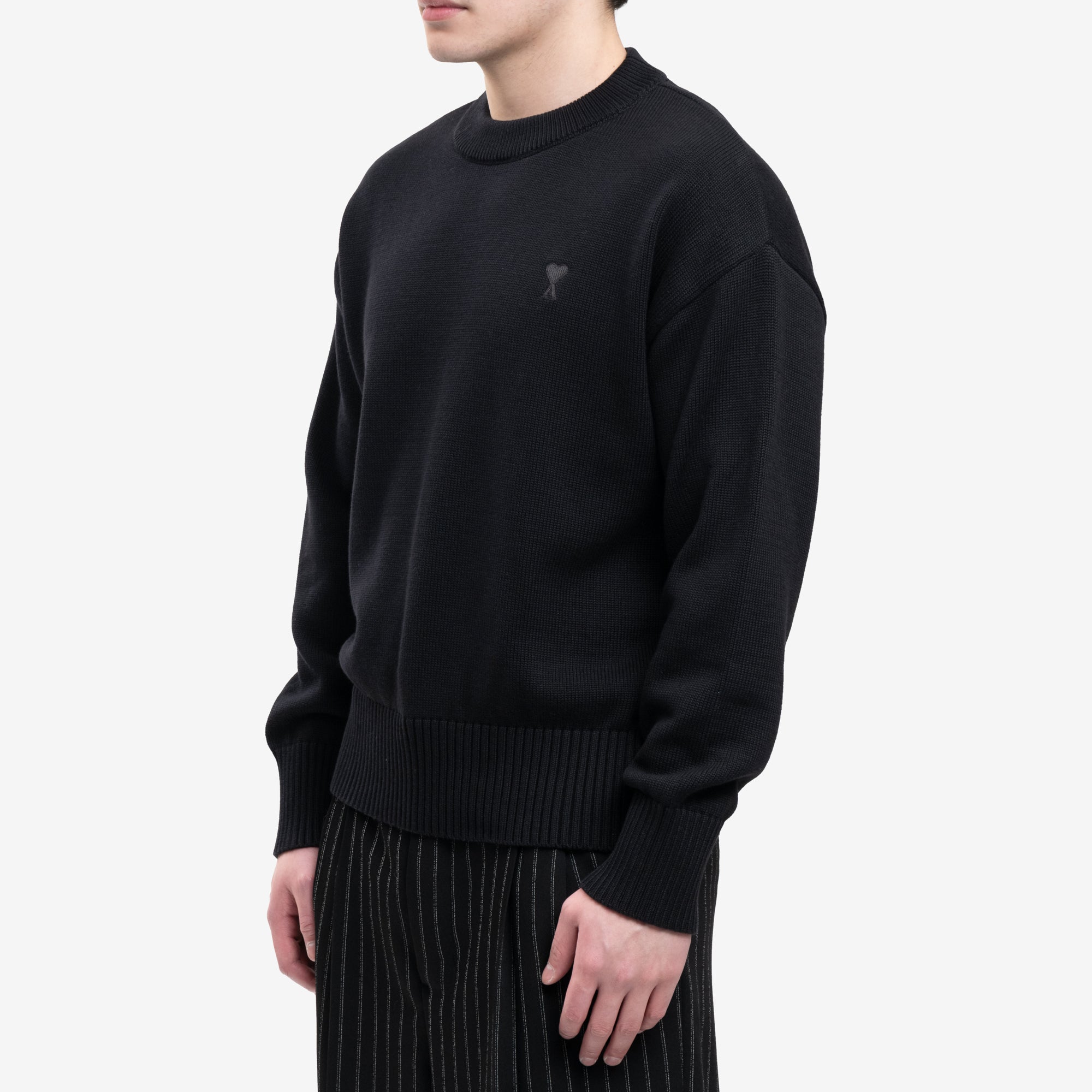 AMI ADC Knit Sweater Black - 3