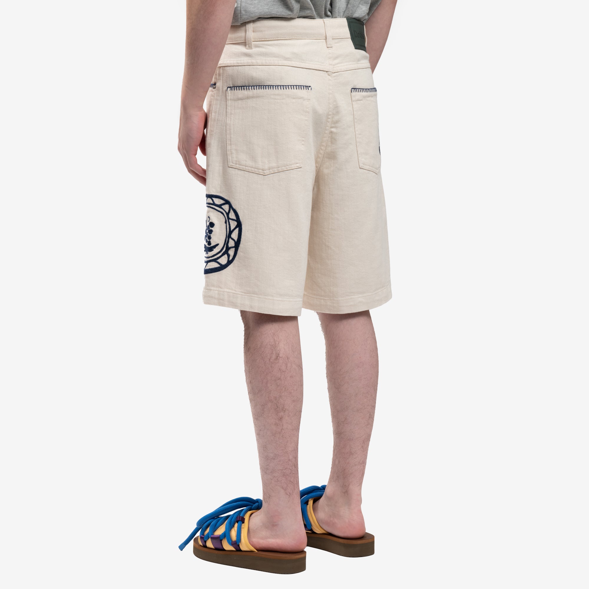 Drôle de Monsieur Le Short Art de la Table Ecru - 4