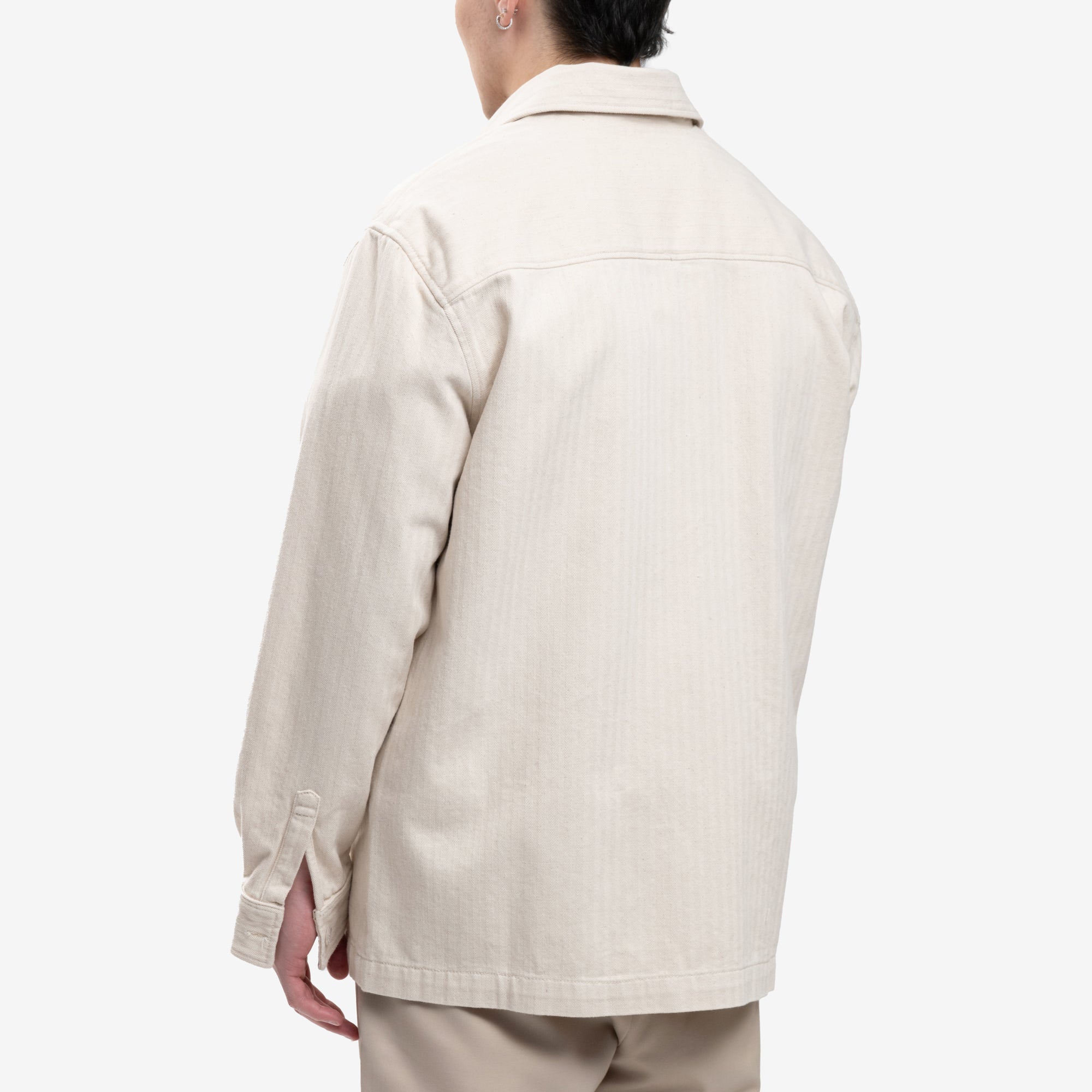 Drôle de Monsieur Le Surchemise Patchwork Ecru - 4