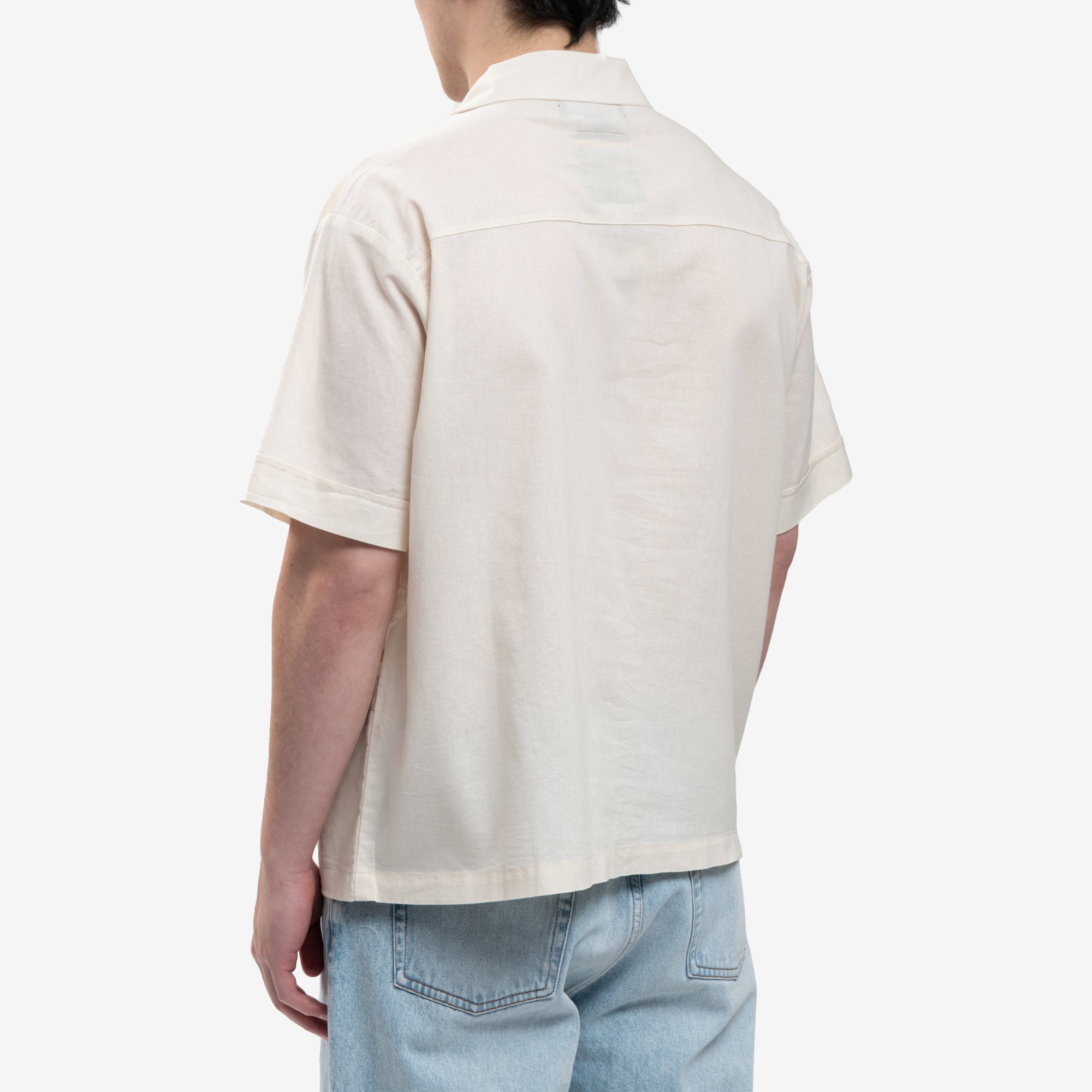 KidSuper Face Camouflage Shirt Cream - 4