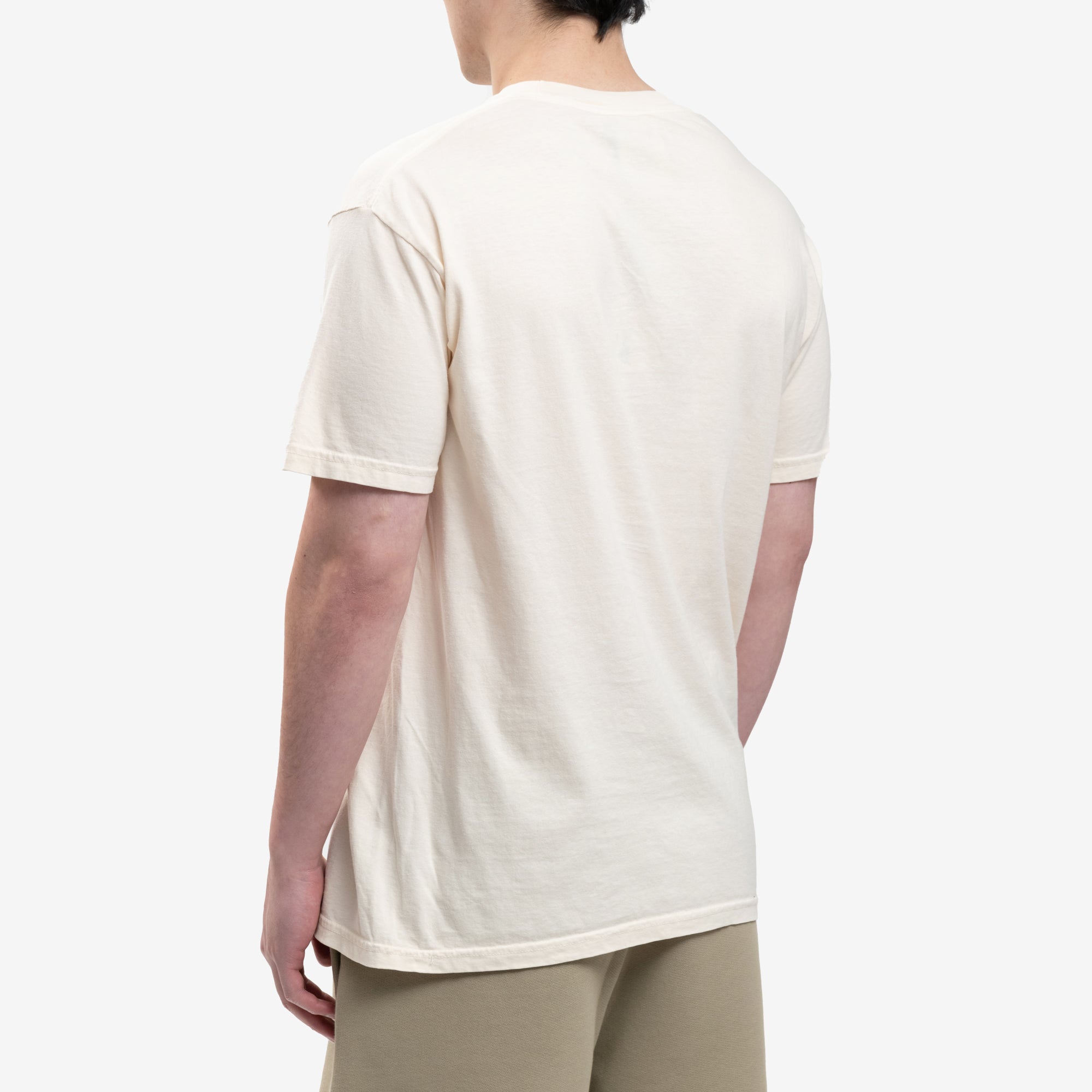 KidSuper How to find an Idea Poster T-Shirt Cream - 4