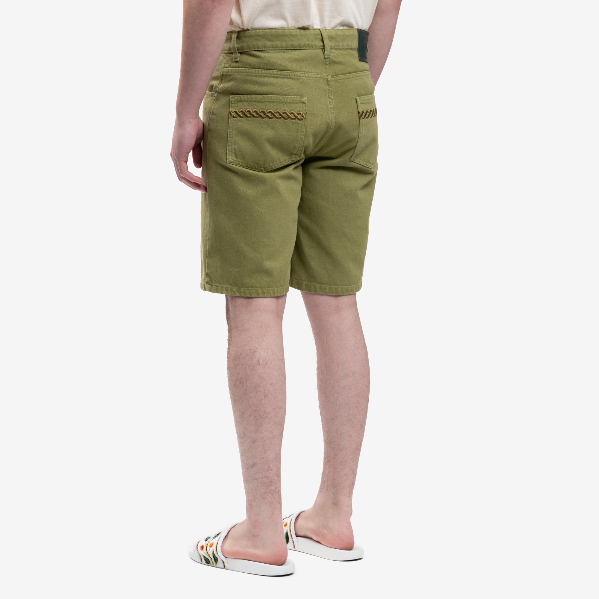 Drôle de Monsieur Le Short Denim Khaki - 4