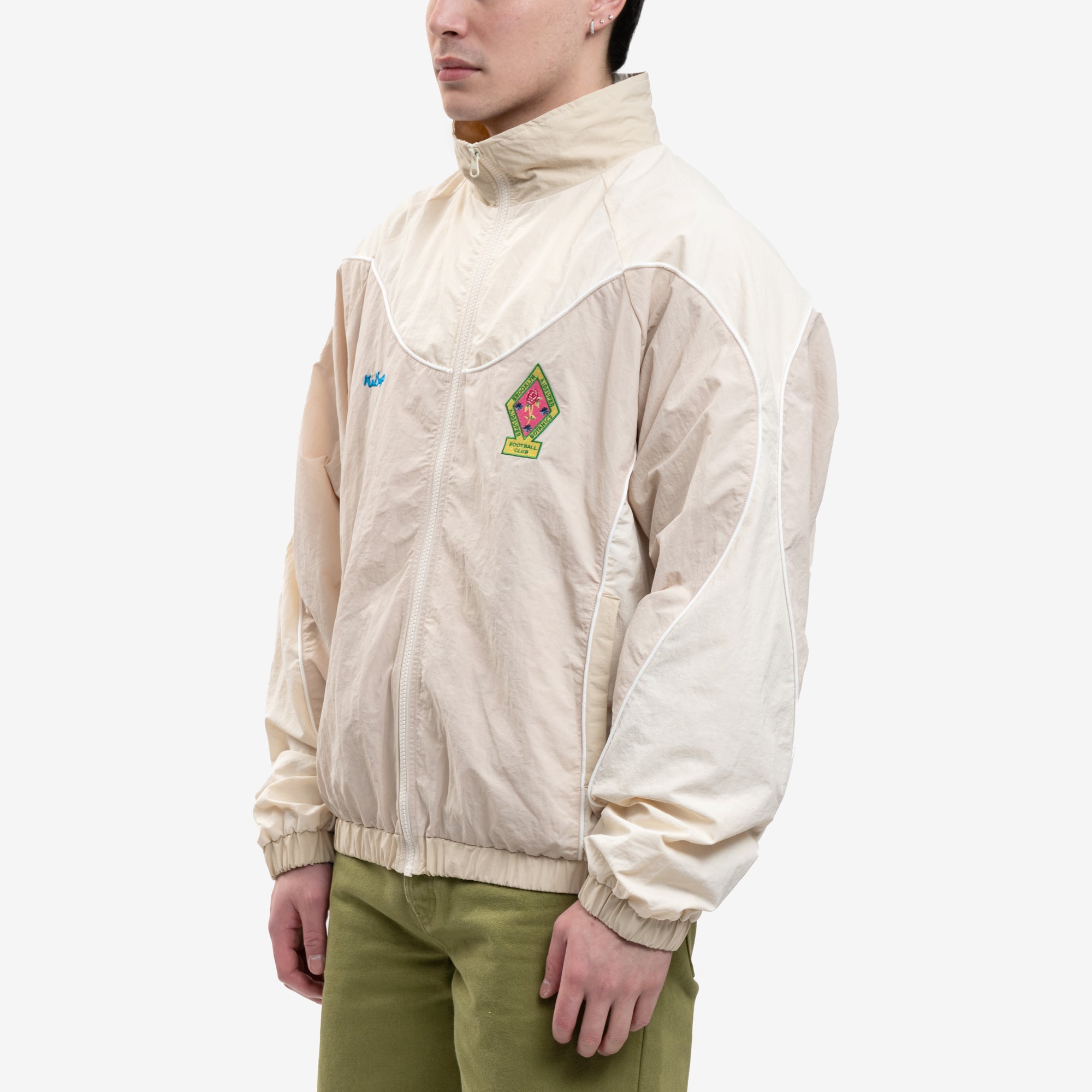 KidSuper Brooklyn Botanics Track Top Cream - 3