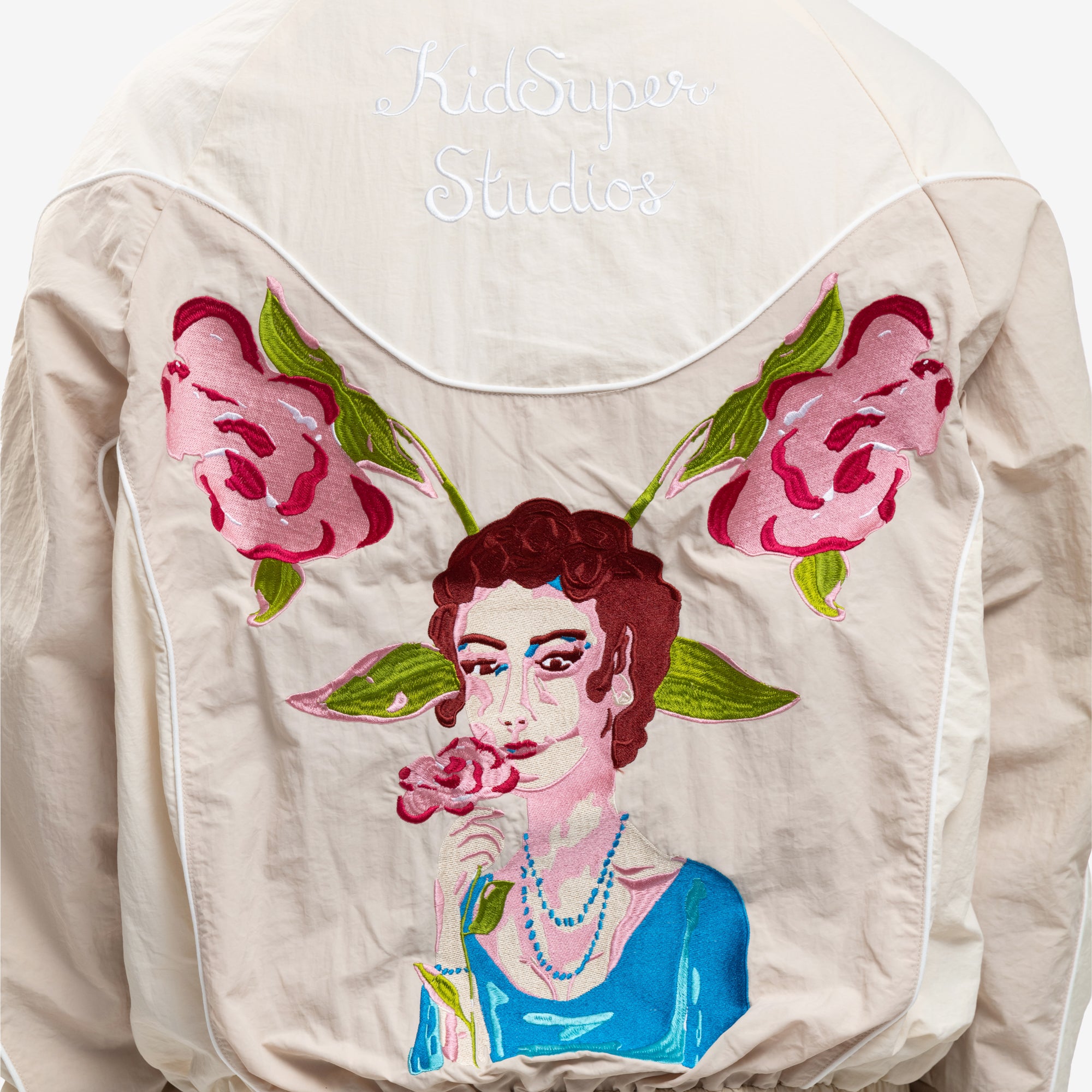 KidSuper Brooklyn Botanics Track Top Cream - 6