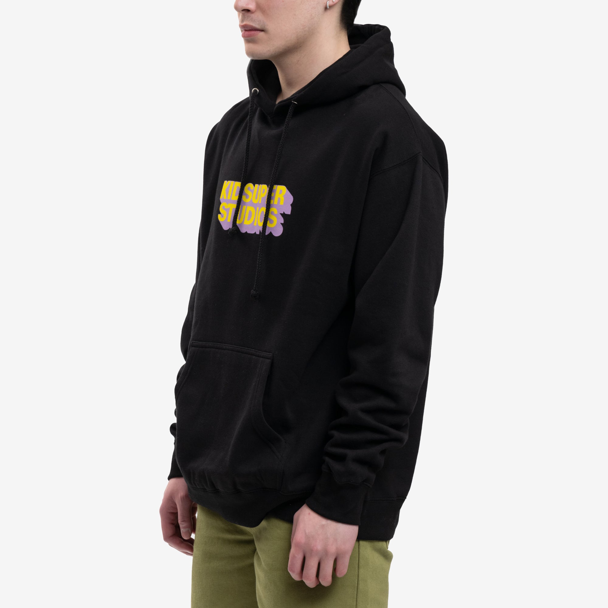 KidSuper Studios Logo Hoody Black - 3