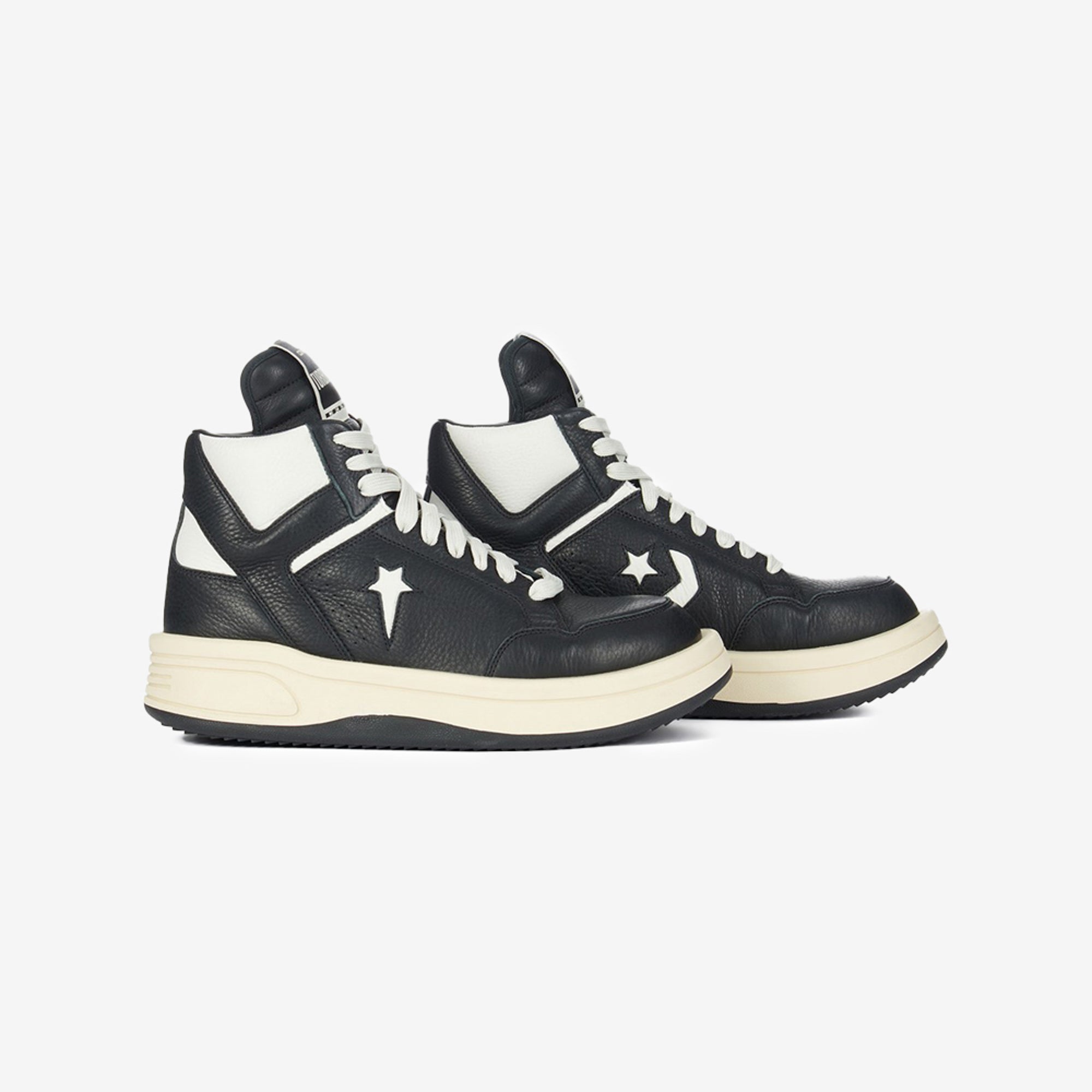 Rick Owens DRKSHDW Converse Turbowpn Black Sneakers Black - 9