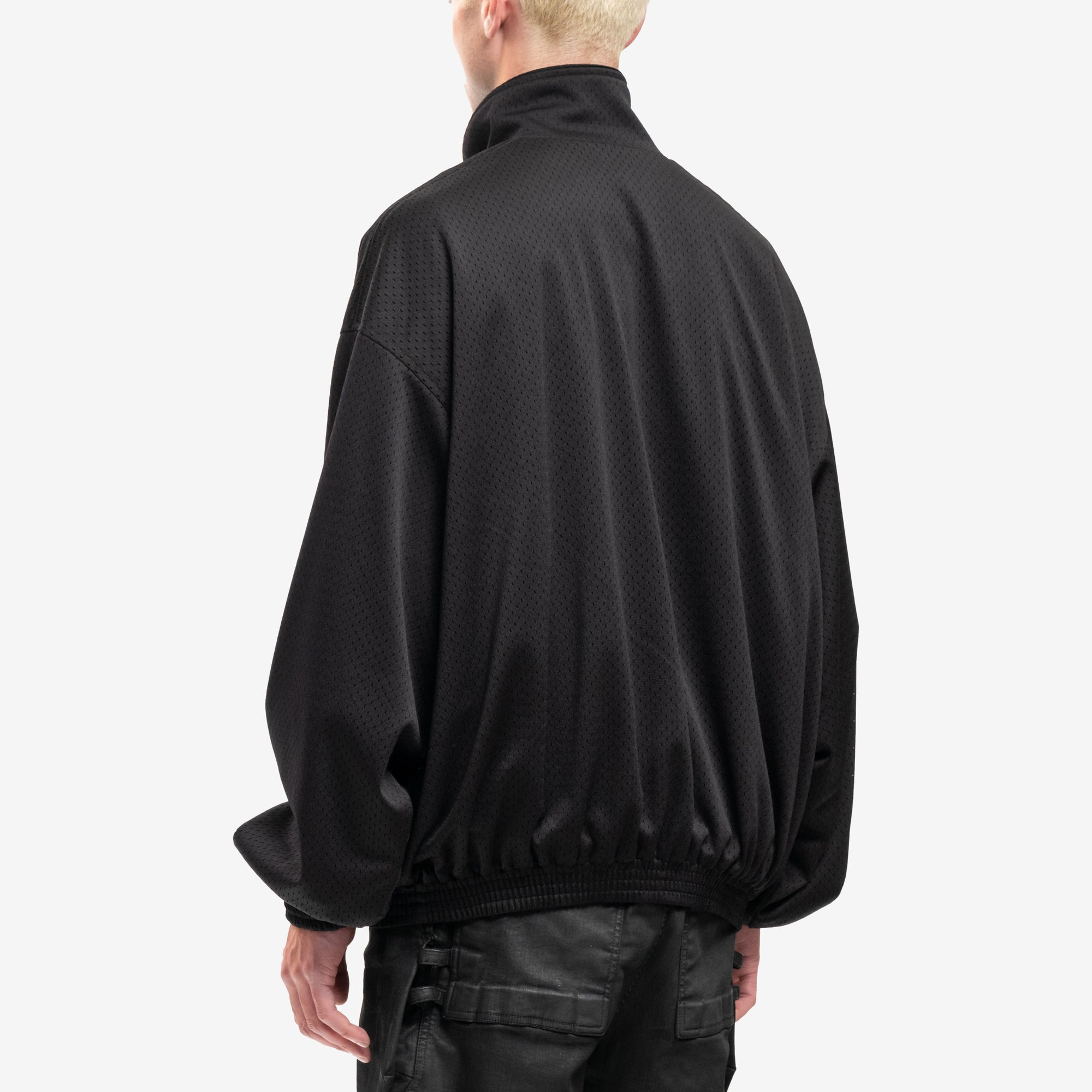 Willy Chavarria Topo Chico Mesh Jacket Black - 4