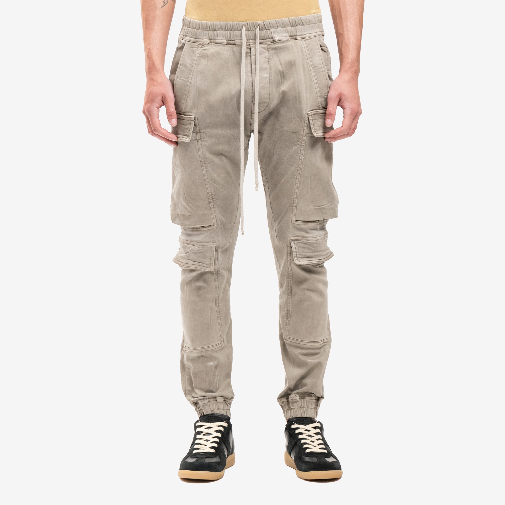 Rick Owens DRKSHDW Mastodon Megacargo Pants Pearl - 1