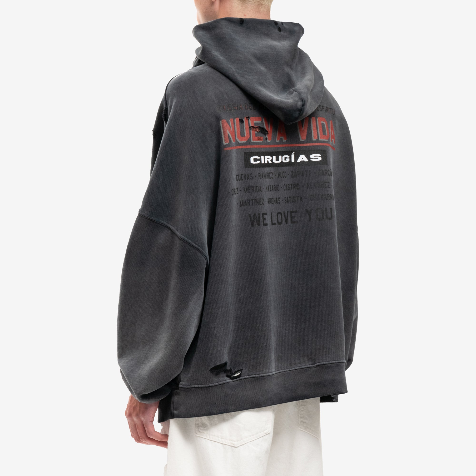 Willy Chavarria Fresno Hoody Black - 4