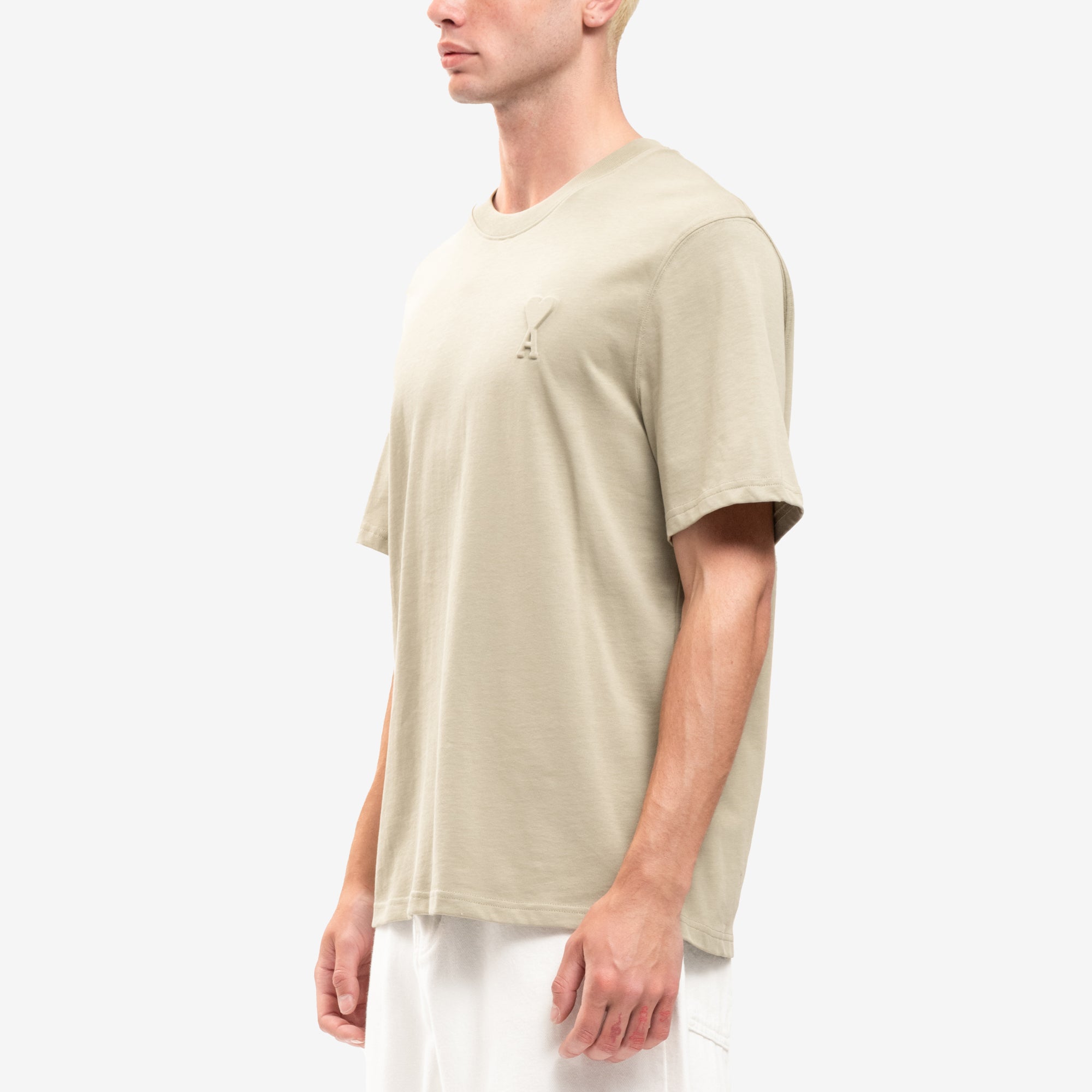 AMI Embossed ADC T-Shirt Sage - 3