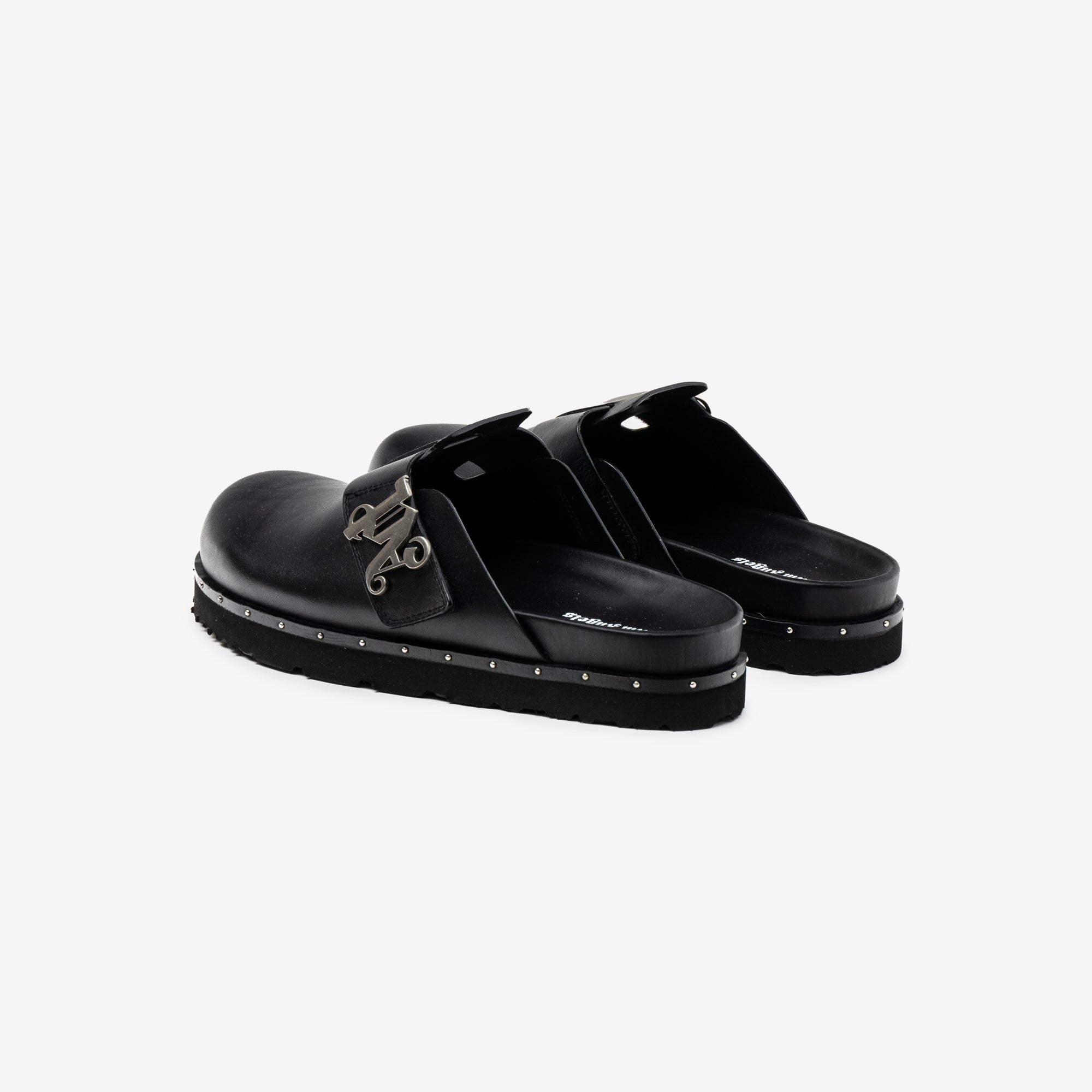 Palm Angels Studded PA Mule Black - 2