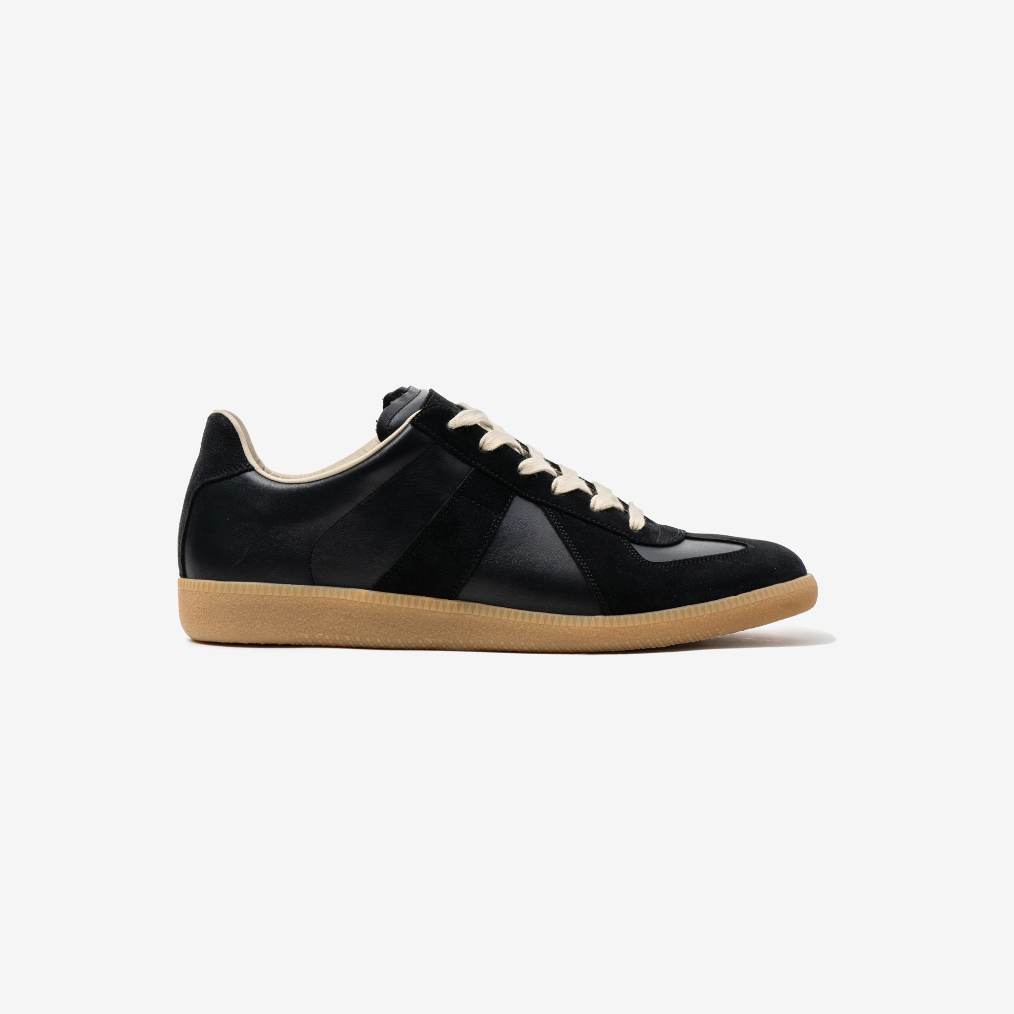 Maison Margiela Womens Replica Black Sneakers Black - 3