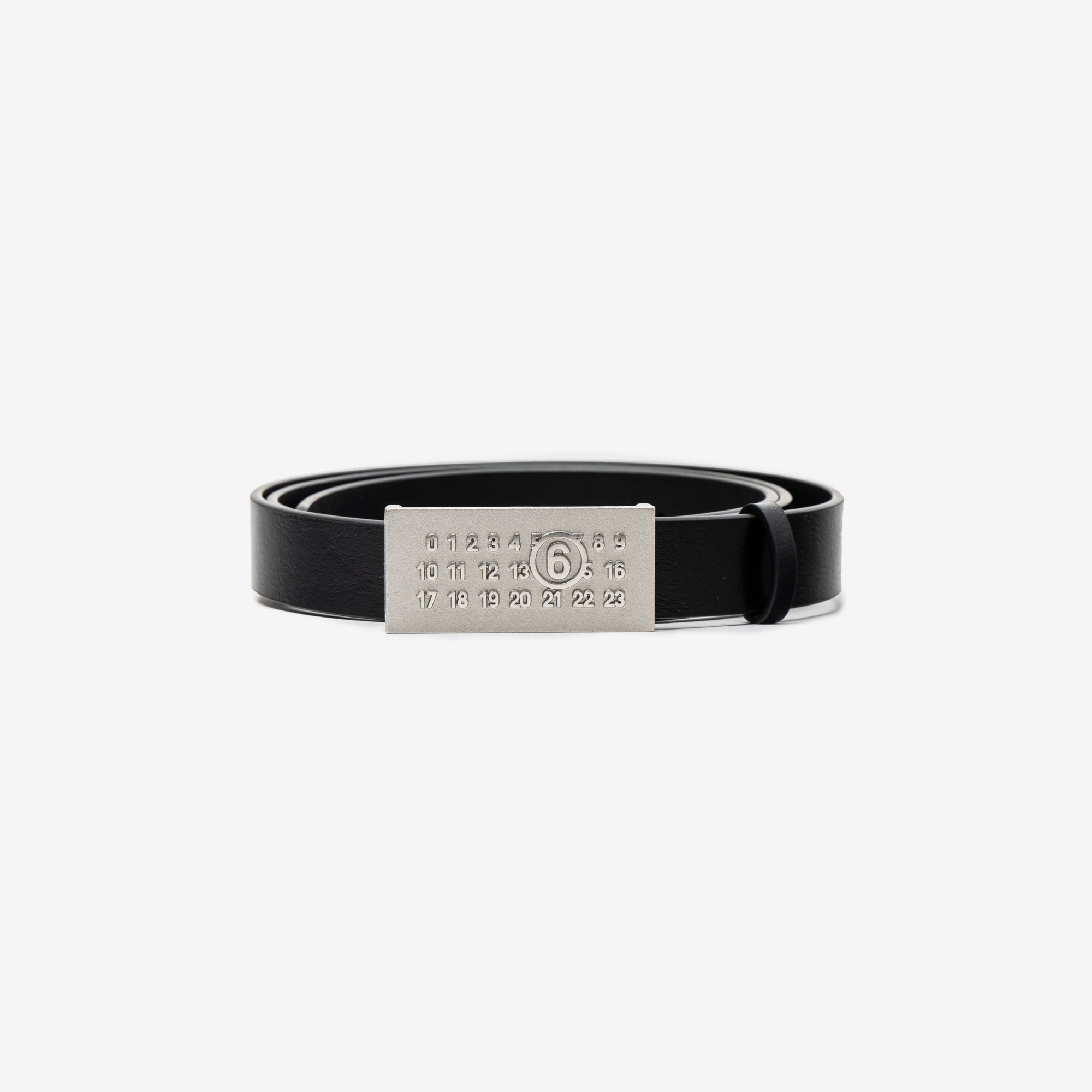 MM6 Numeric Belt Black - 1