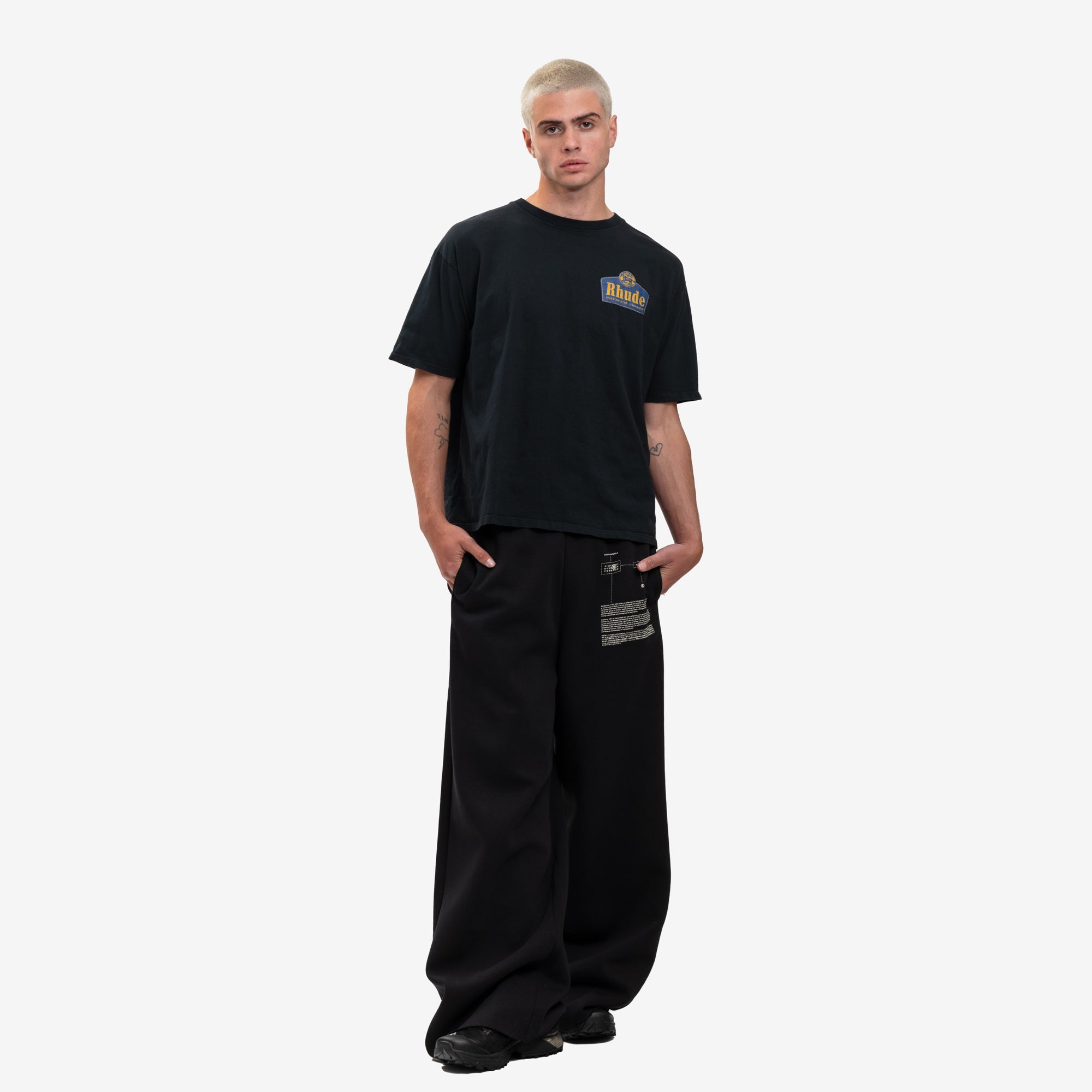MM6 Baggy Sweatpants Black - 2
