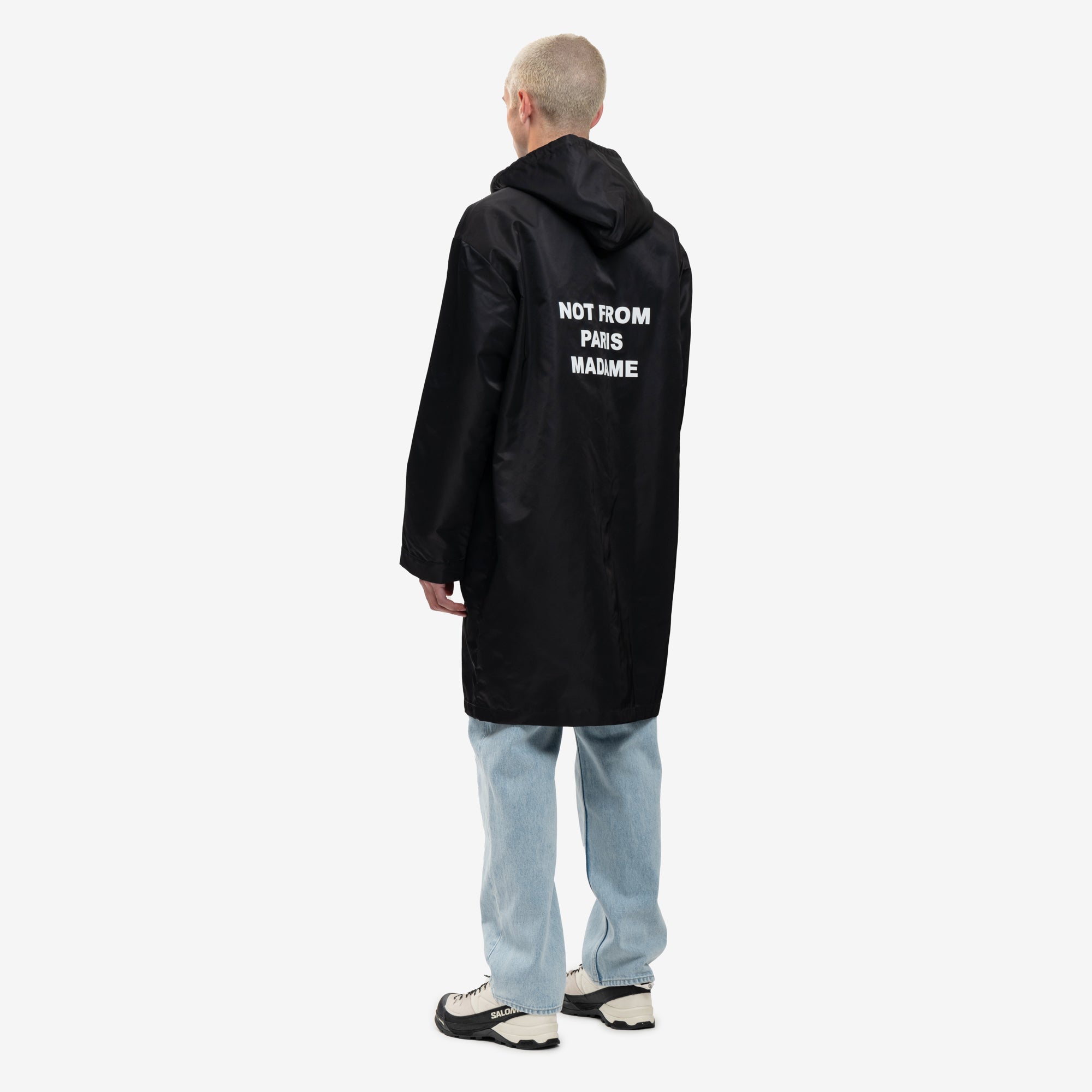 Drôle de Monsieur La Parka Slogan Black - 2
