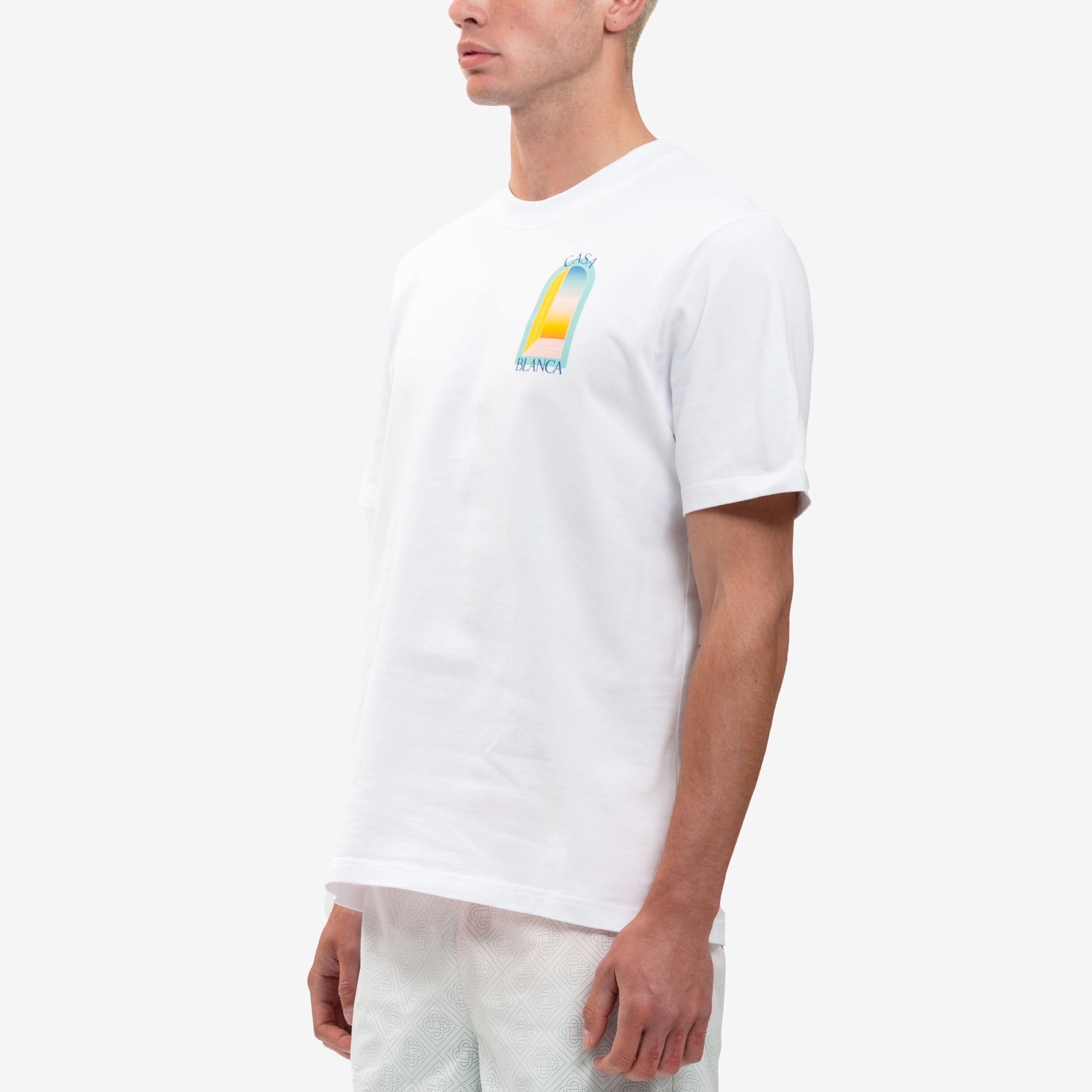 Casablanca Larc Colore T-Shirt White - 3