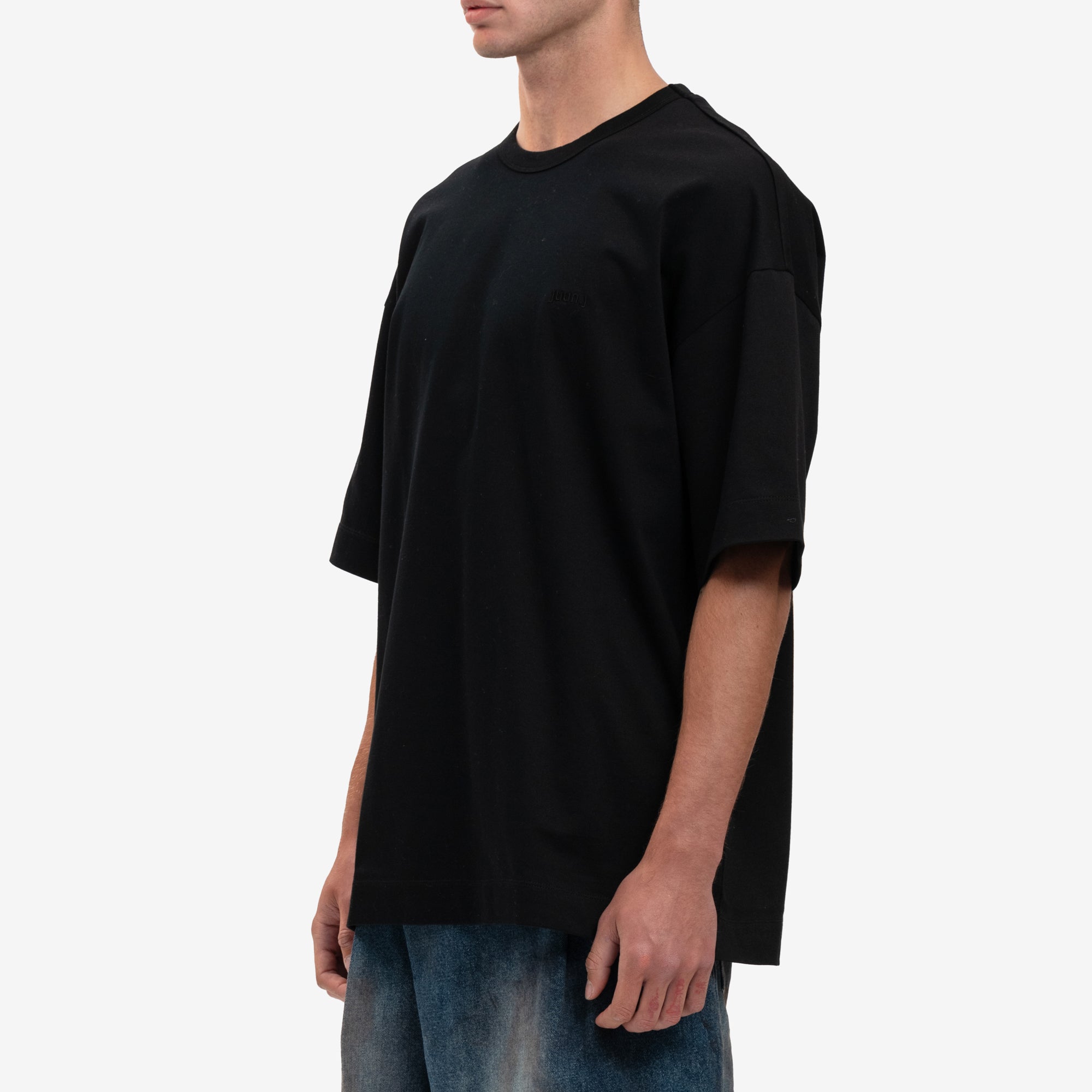 Juun.J Charles Wilkin Graphic T-Shirt Black - 3