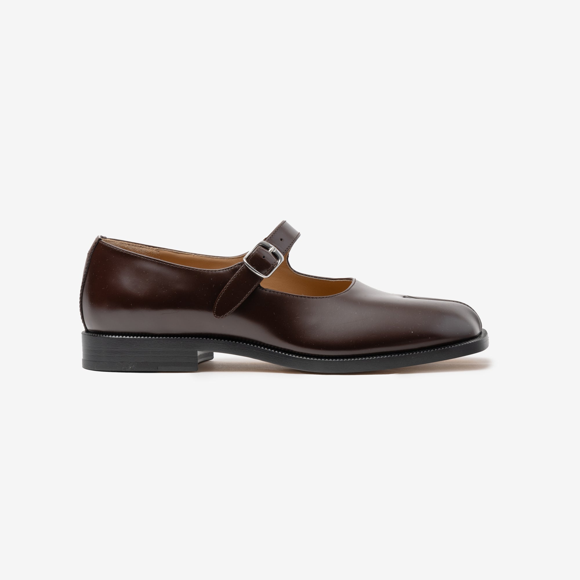 Maison Margiela Womens Tabi Mary Janes Chic Brown - 3