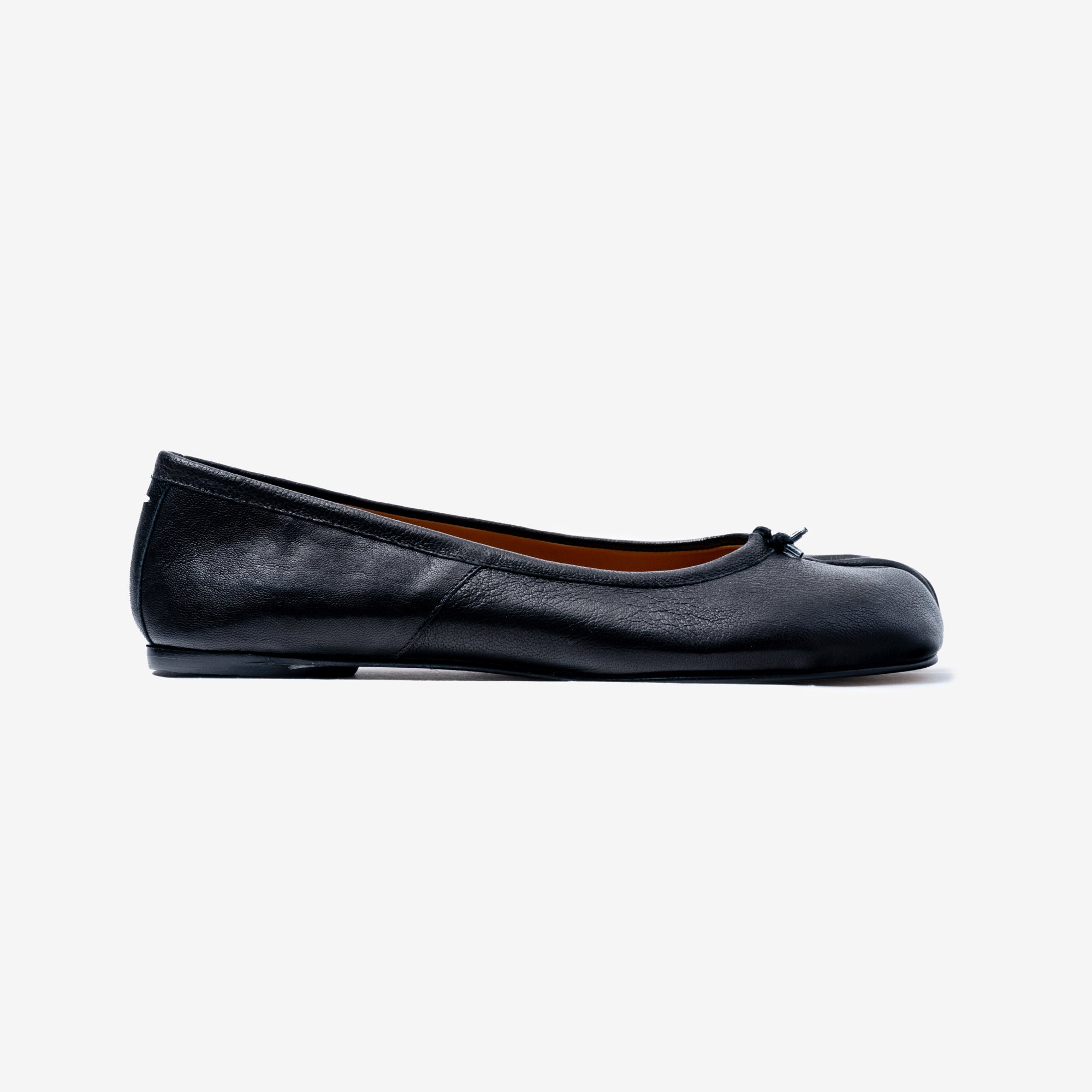 Maison Margiela Womens Tabi Ballerina Flats Black - 3