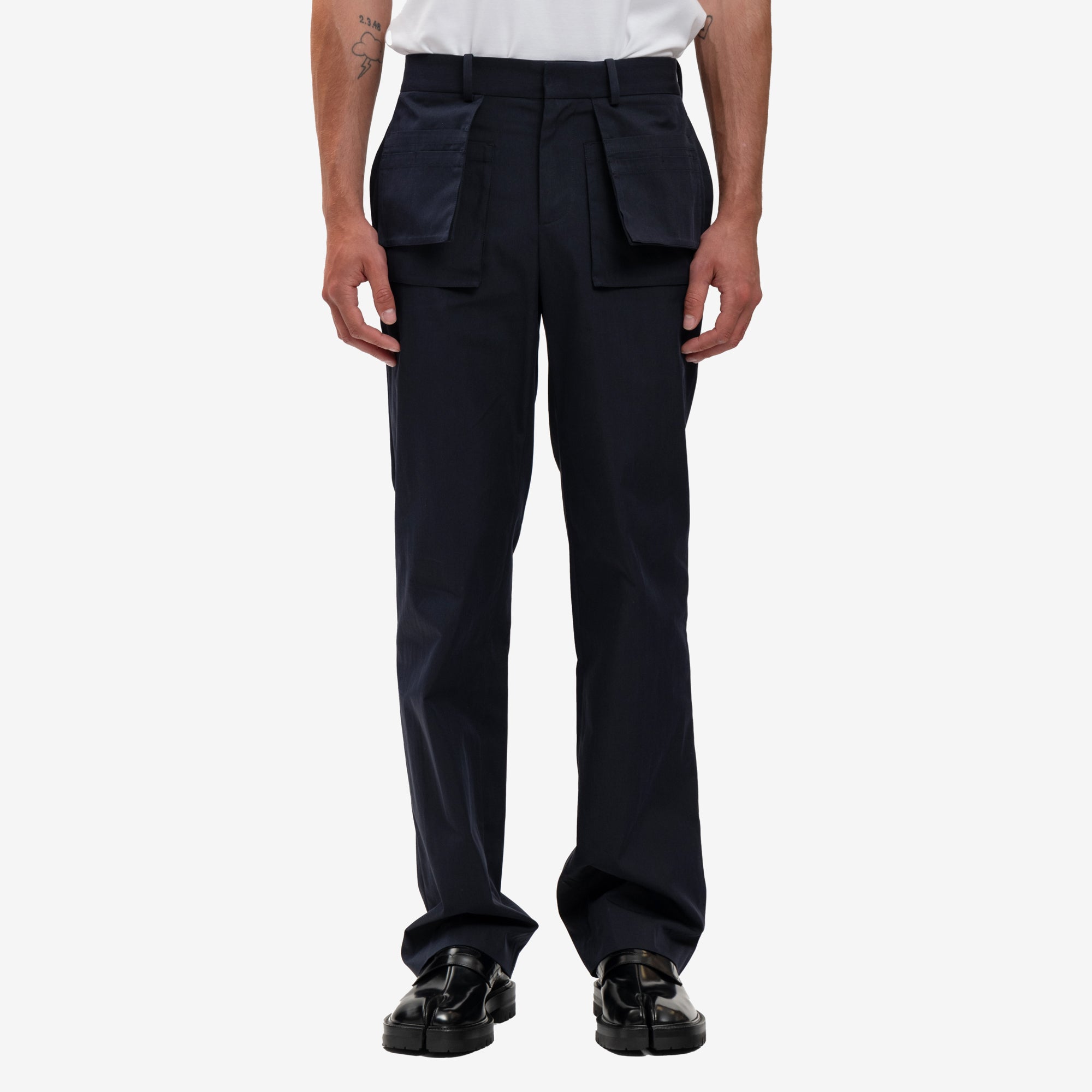 Helmut Lang Carpenter Pocket Pants Navy - 1