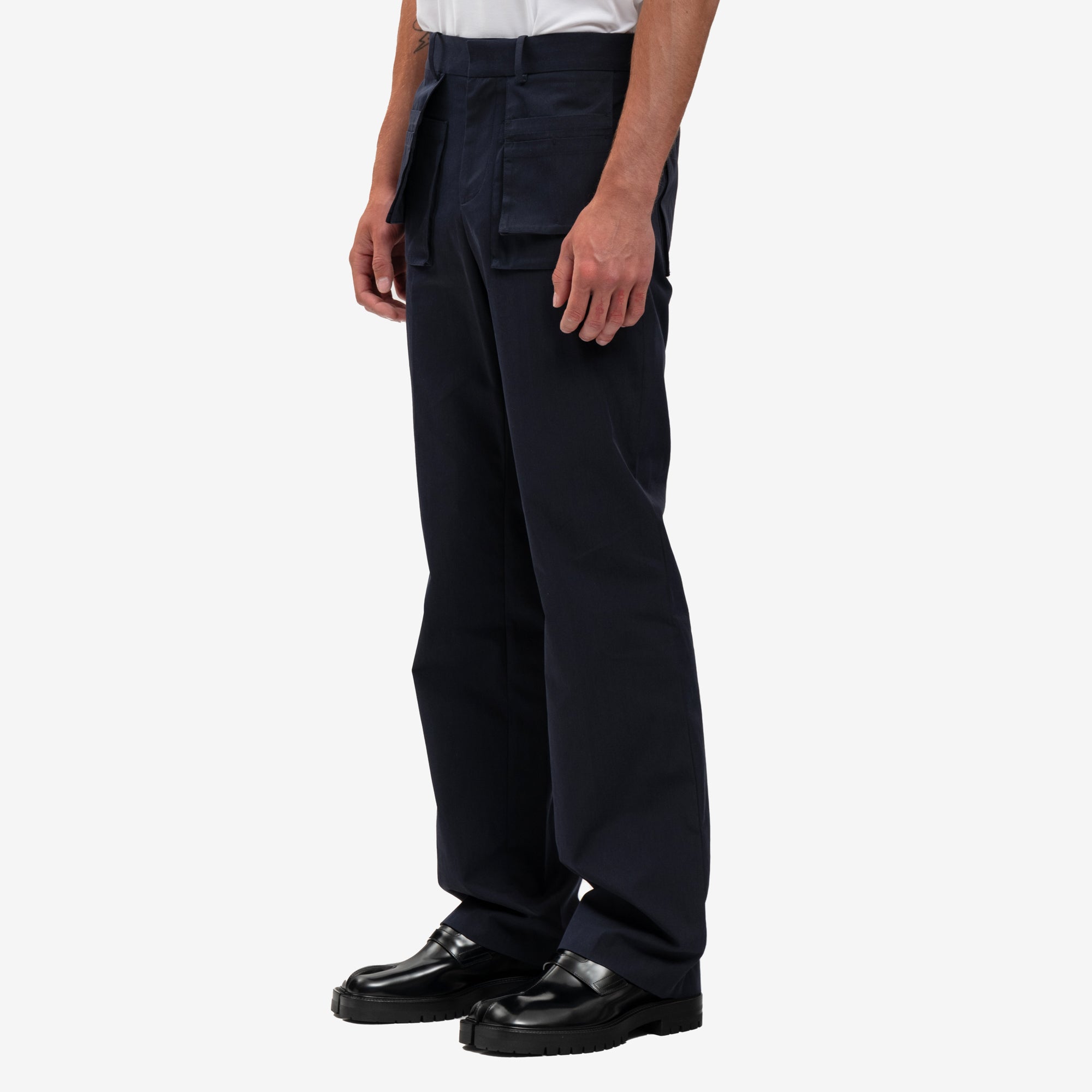Helmut Lang Carpenter Pocket Pants Navy - 3