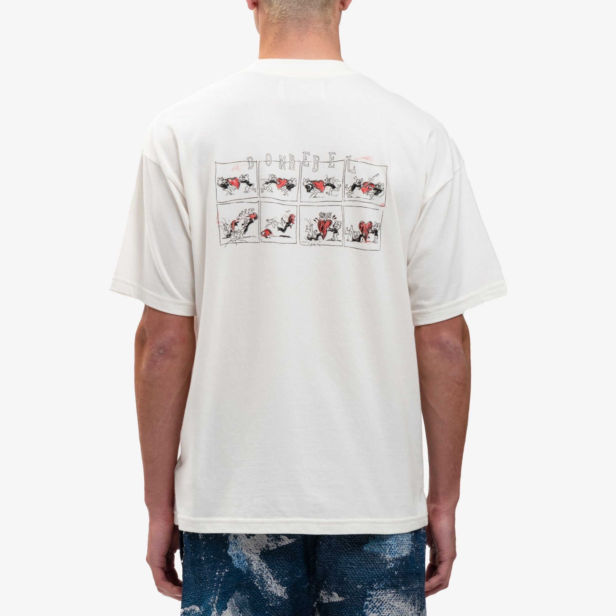 Dom Rebel Done T-Shirt Ivory - 4