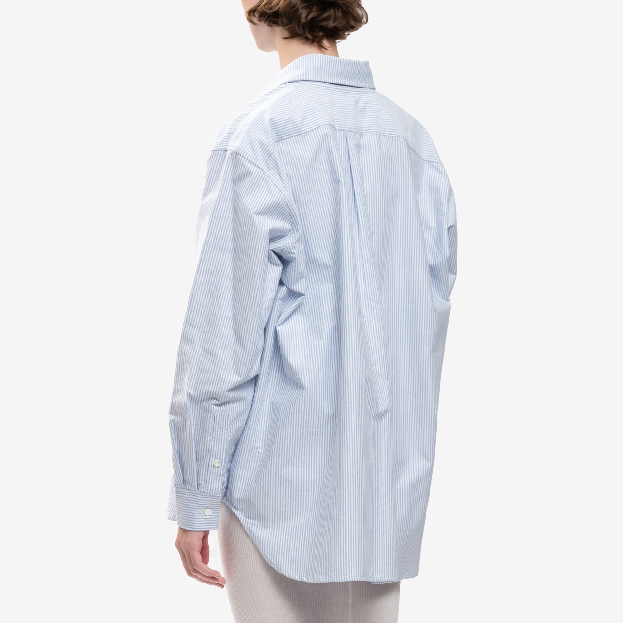 Willy Chavarria Regular Club Collar Shirt Sky Blue - 8