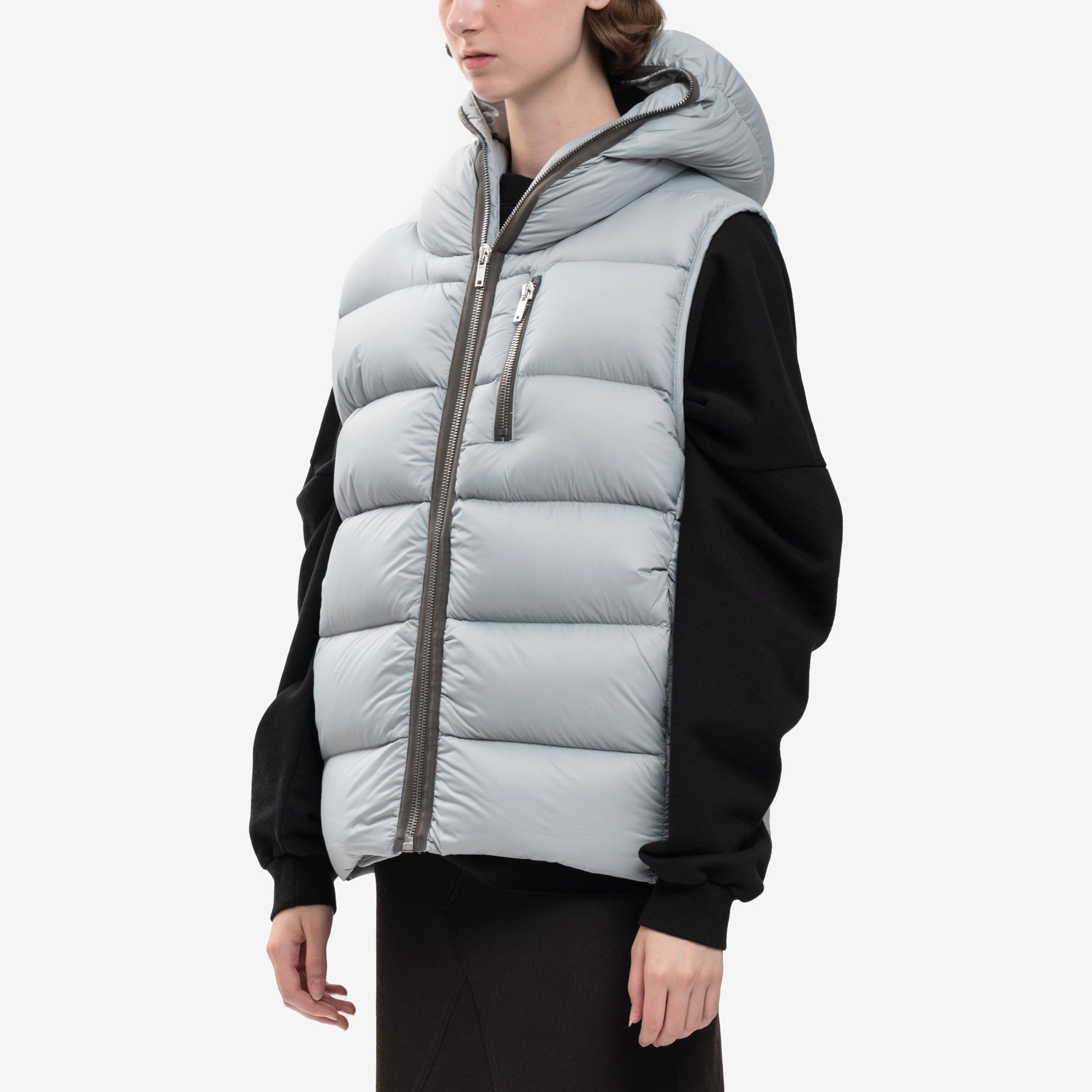 Rick Owens Sealed Vest Pale Blue - 7