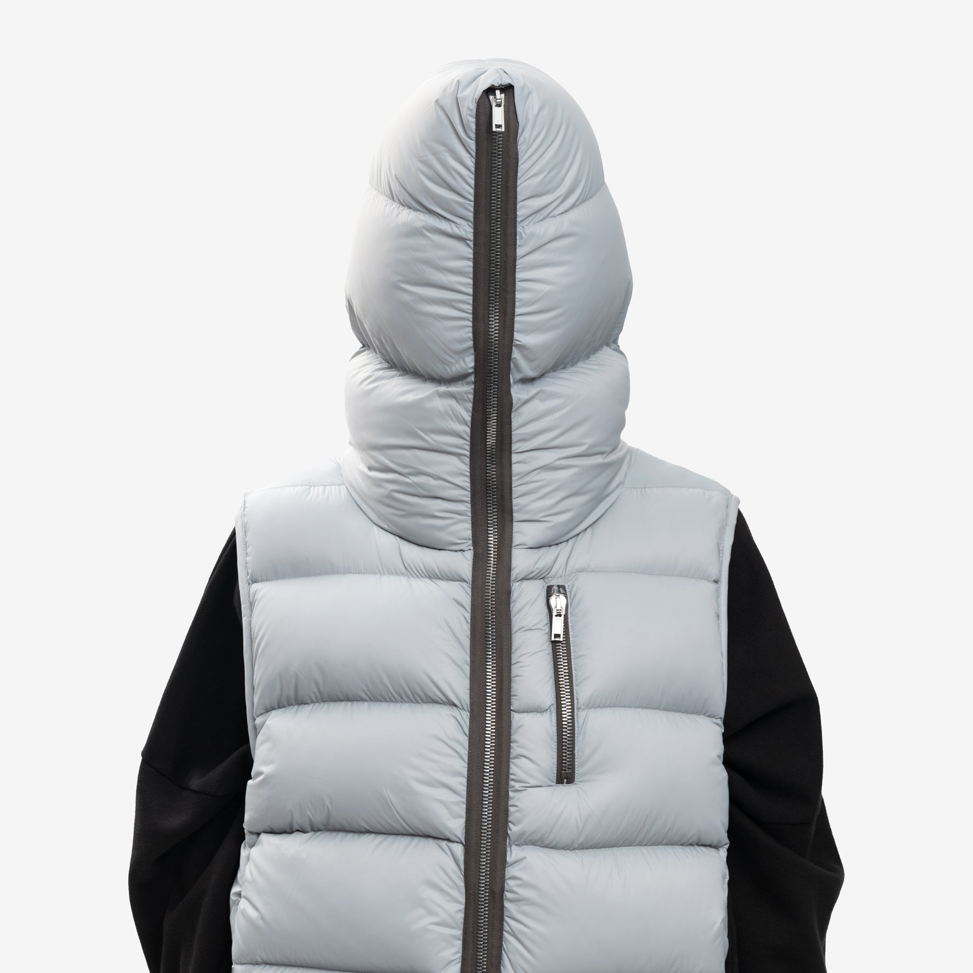 Rick Owens Sealed Vest Pale Blue - 9