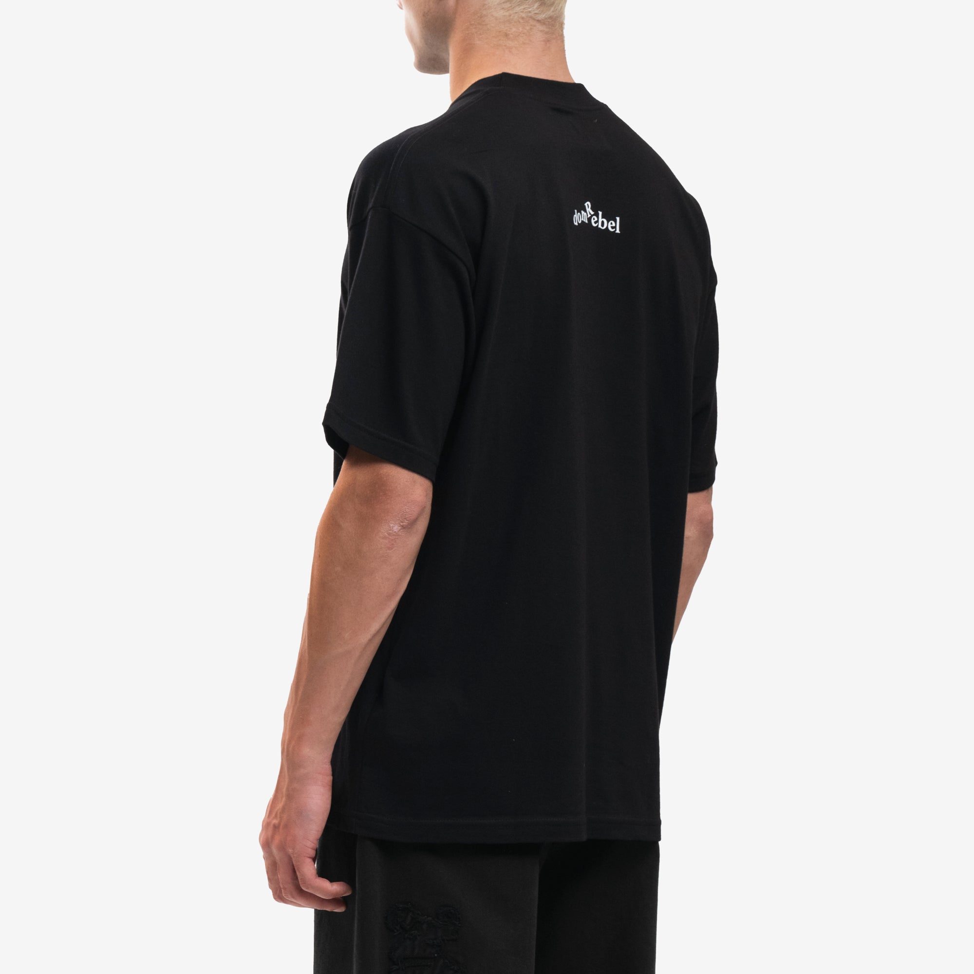 Dom Rebel Mirror T-Shirt Black - 4